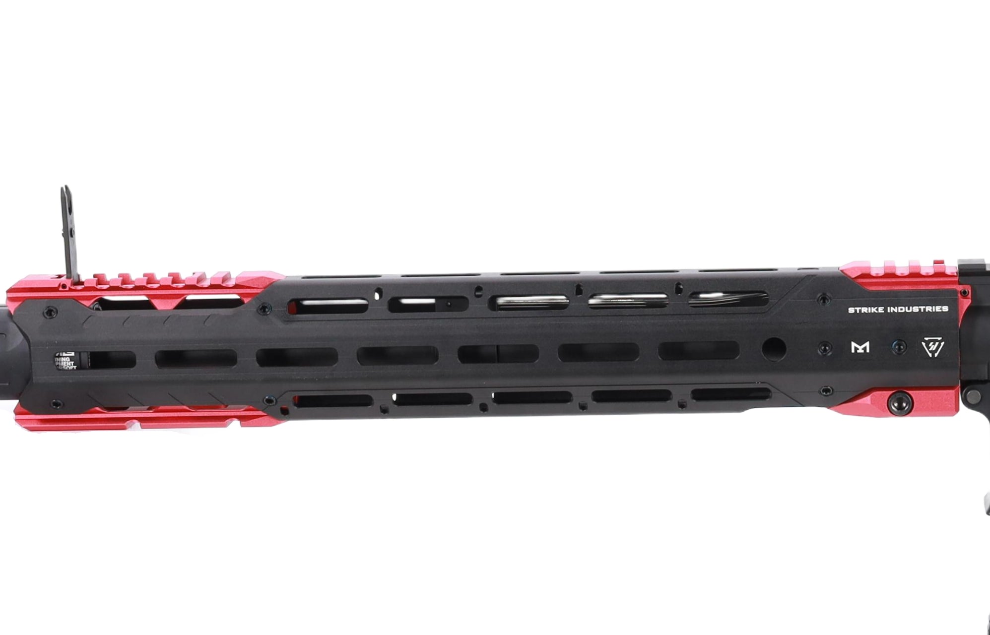 King Arms x Strike Industries Sentinel GRIDLOK® 15" Aster SE ETU Black and Red airsoft Carbine-4