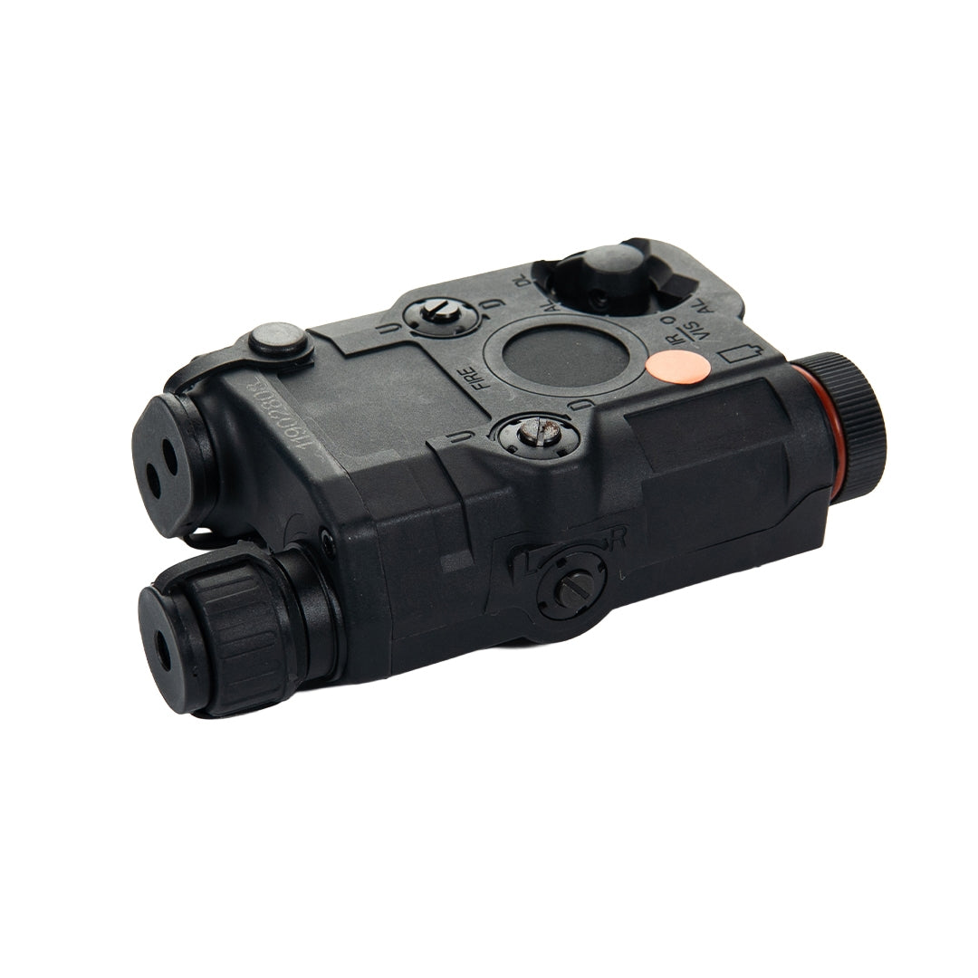 FMA AN/PEQ15 LA-5 Upgrade LED Flashlight Red IR Laser Black