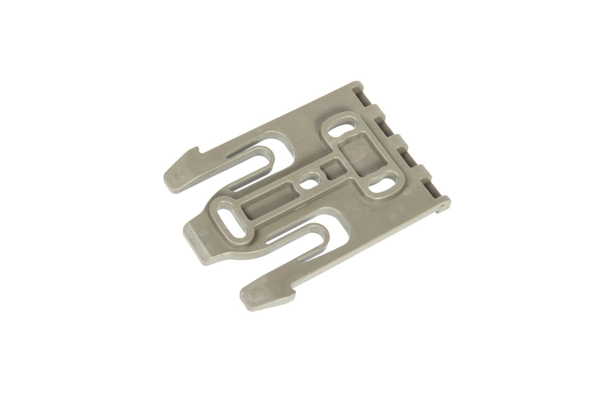 Quick Release buckle for holsters Tan