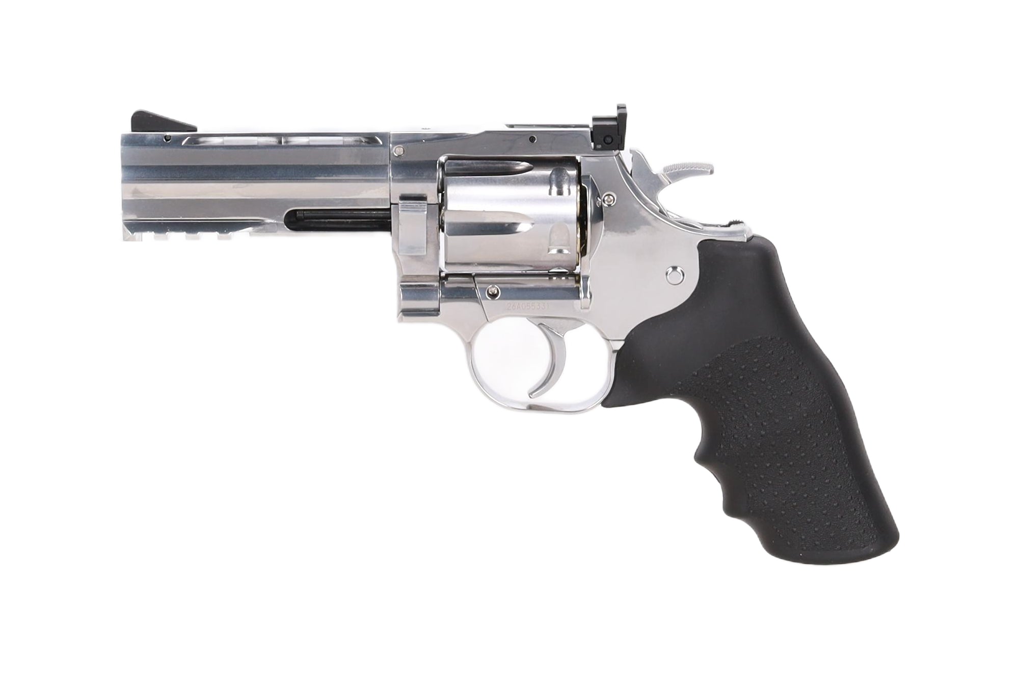 ASG Dan Wesson 715 4" CO2 Revolver Silver-4