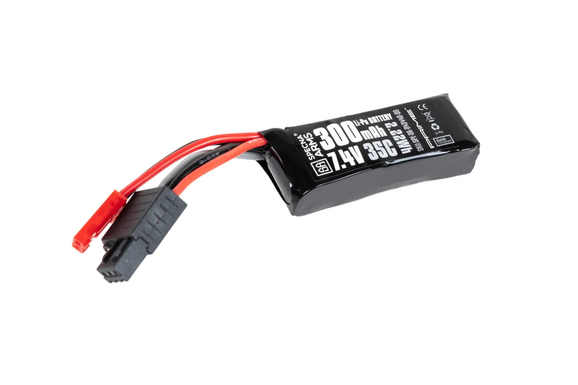 Specna Arms x Gens Ace Li-Po battery 300 mAh 35C 7.4V JST G-Tech