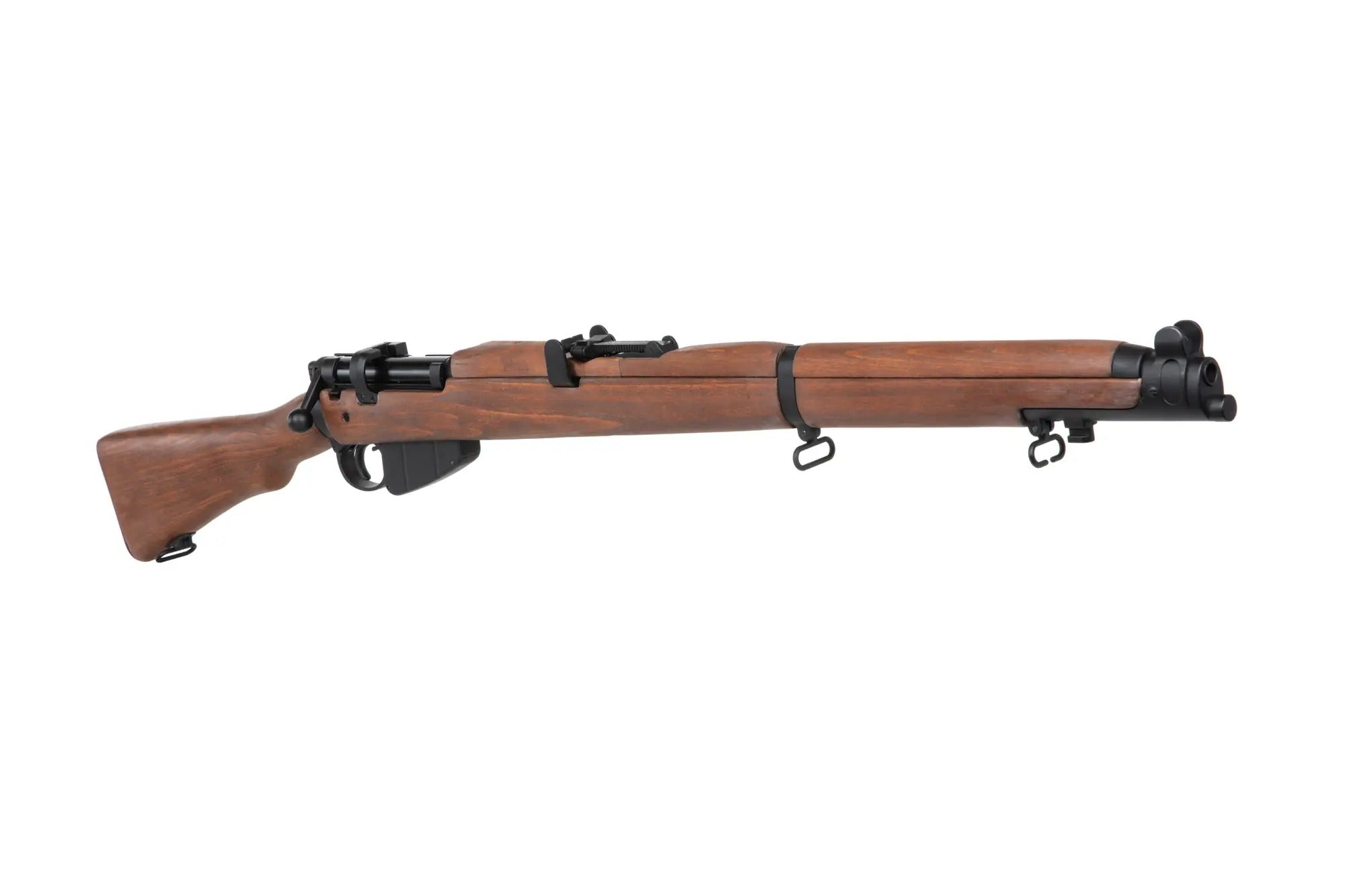 Double Bell SMLE Lee-Enfield No.1 MK III Airsoft Rifle - Wood