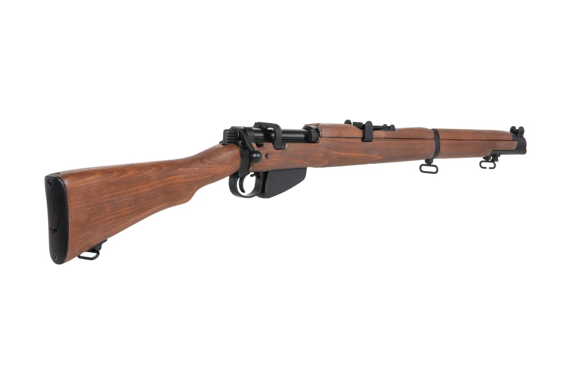 Double Bell SMLE Lee-Enfield No.1 MK III Airsoft Rifle - Wood