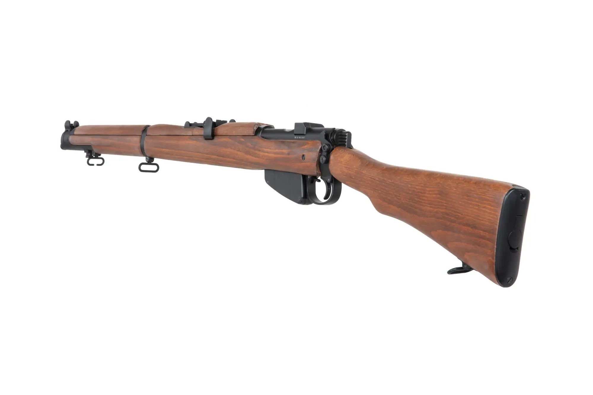 Double Bell SMLE Lee-Enfield No.1 MK III Airsoft Rifle - Wood