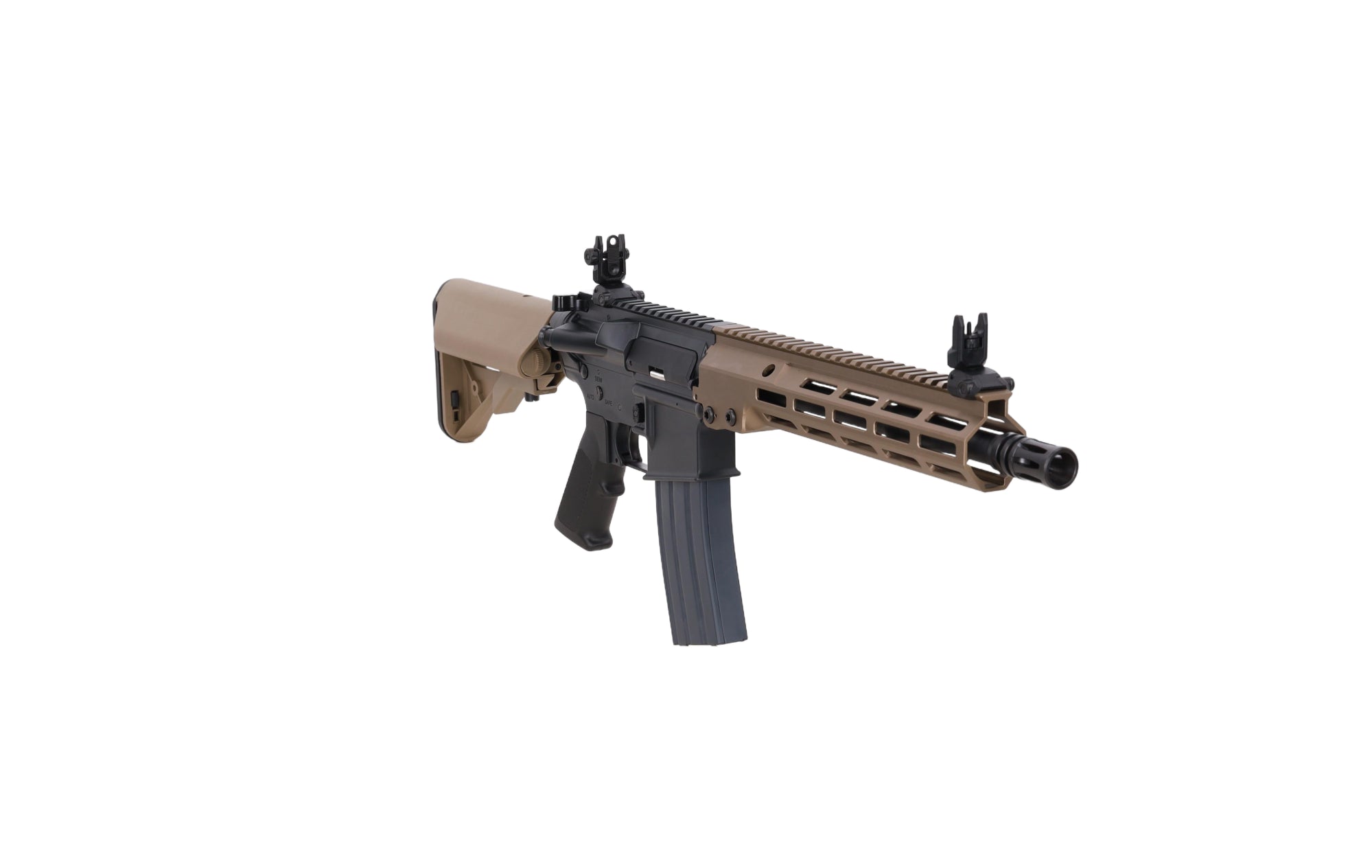 Cyma M4/AR15 MK16 CGS GBBR Assault Rifle 11.5" - Half-Tan-8