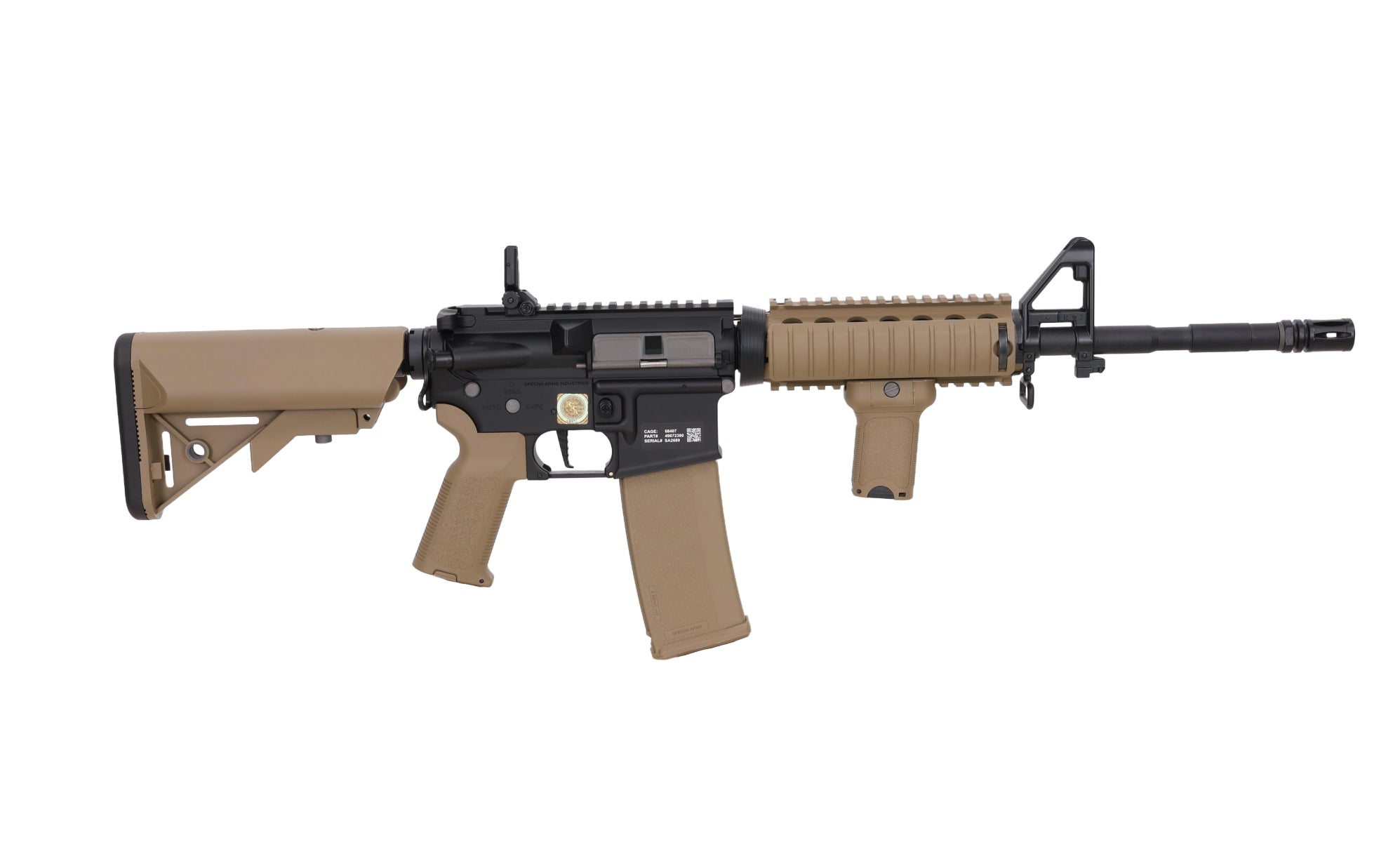 Rock River Arms M4/AR15 SA-E03 EDGE Gen.2 AEG Assault Rifle 14.5" – Half-Tan-9