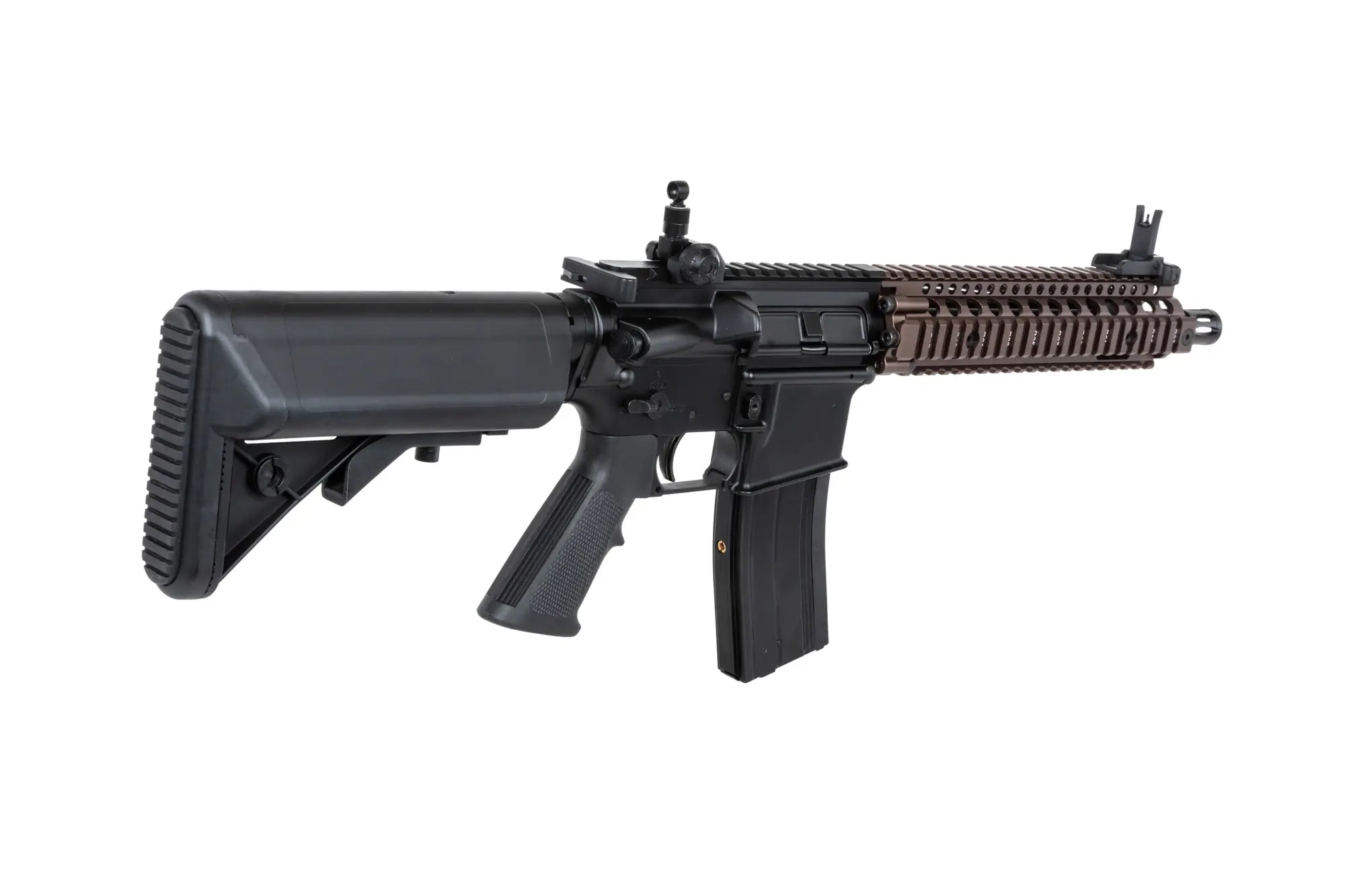 Golden Eagle Daniel Defense MK18 MC6593MT GBB FDE Two Tone airsoft Carbine-3