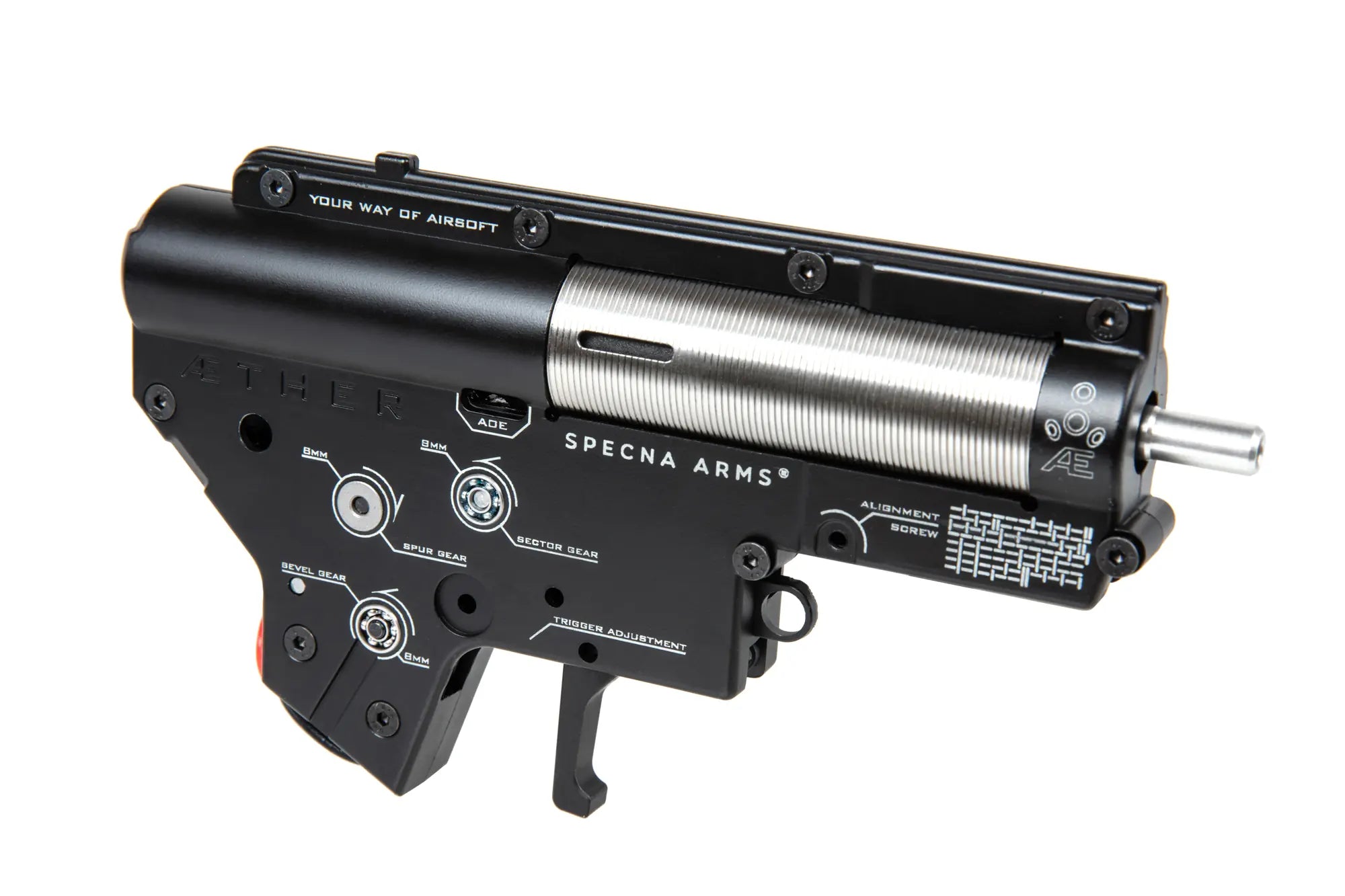 Specna Arms RRA SA-P17 Prime™ Light Ops Stock Kestrel™ ETU airsoft Carbine with Brushless Motor Grey-8