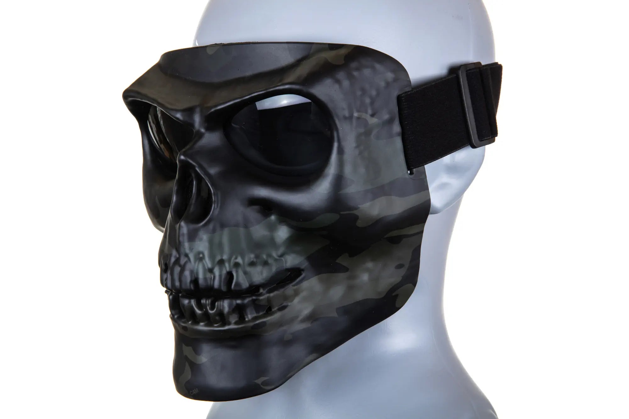 Skeleton Full Face Mask Multicam Black