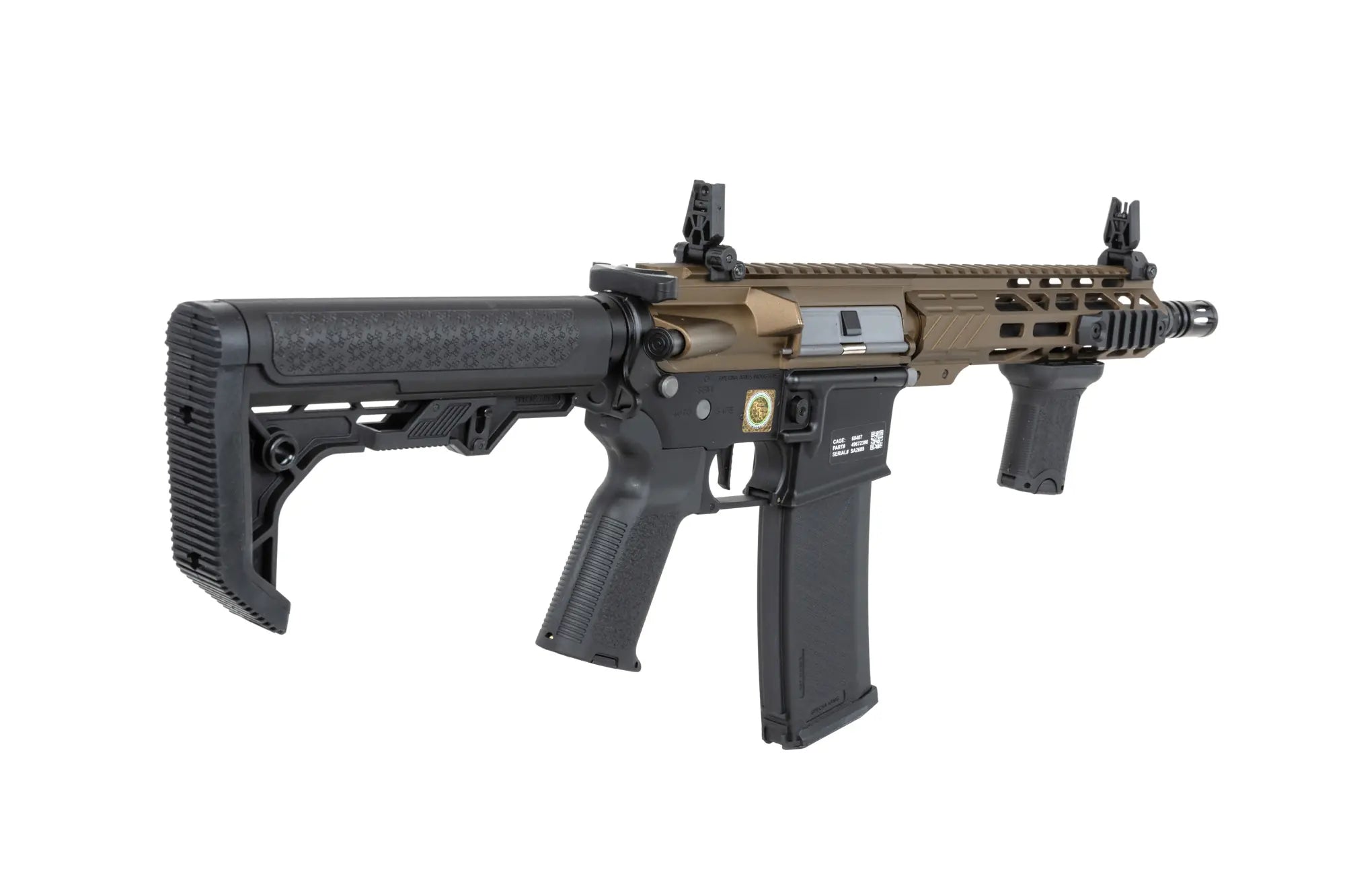 Specna Arms SA-E25-L EDGE™ Light Ops Stock HAL ETU™ Chaos Bronze airsoft Carbine-6