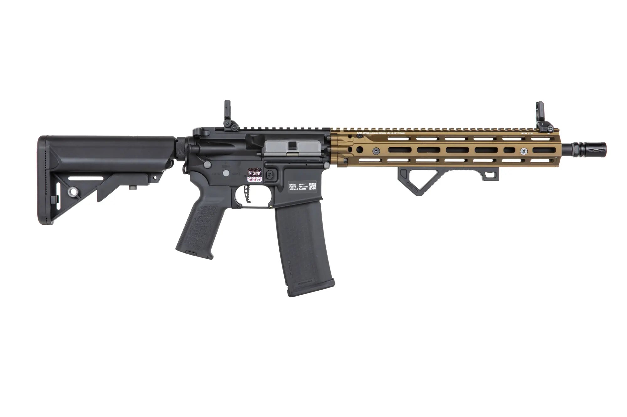 airsoft Specna Arms Daniel Defense® RIS III 12.5'' SA-P28 Prime™ Aster II ETU carbine with Chaos Bronze brushless motor-8