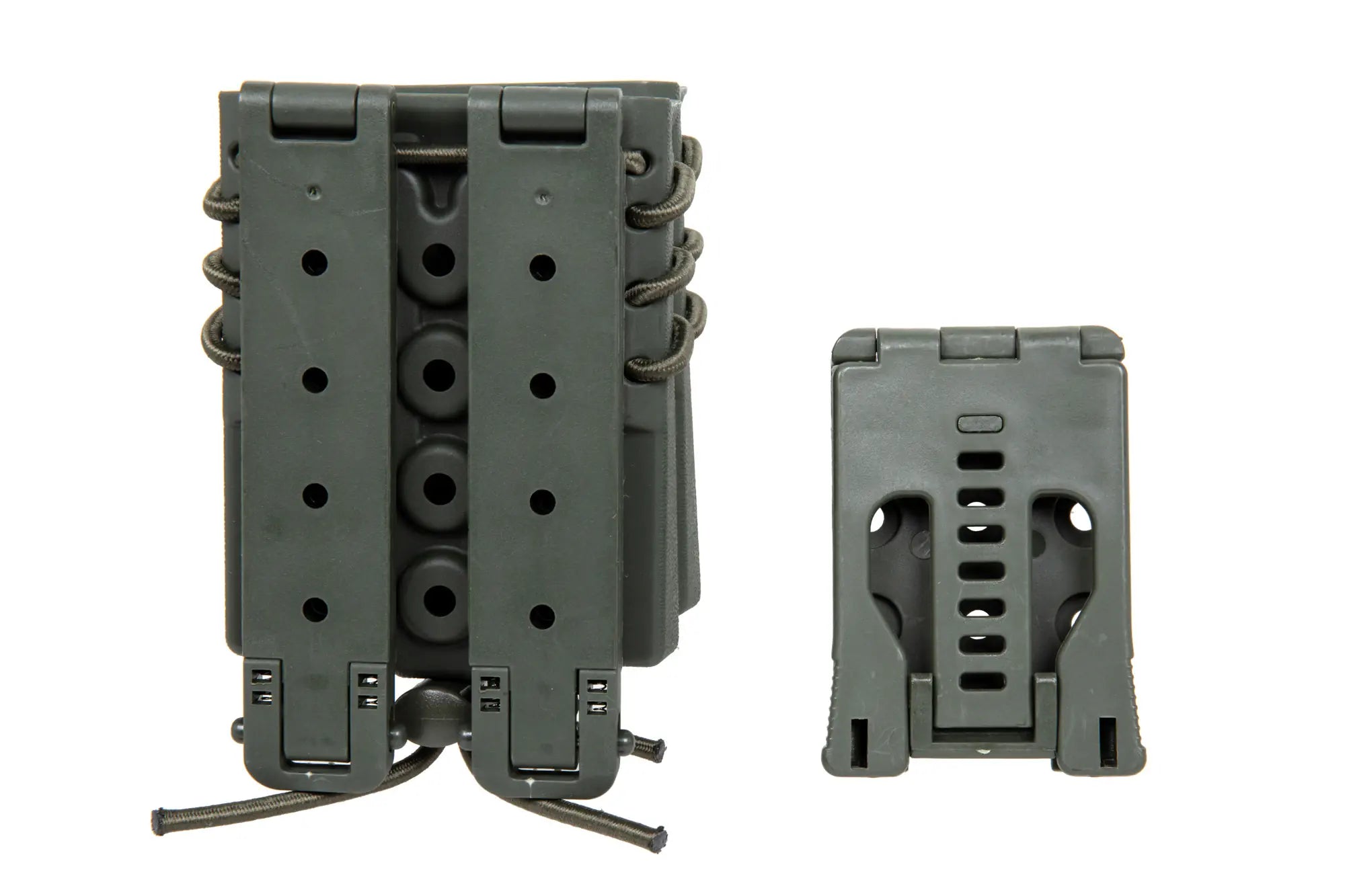 Carrier for 2 M4/M16 magazines Wosport Urban Assault Quick Pull Olive-1