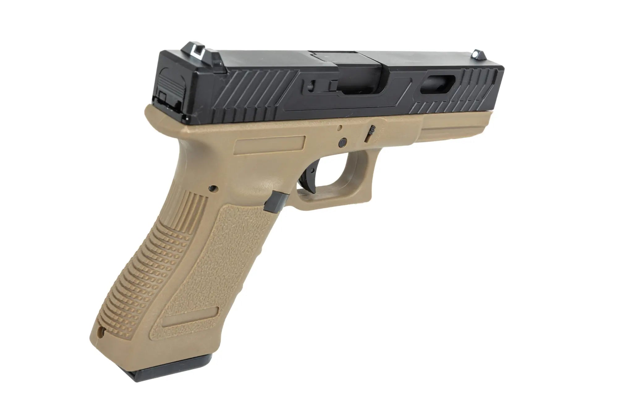 E&amp;C EC-1104 Half-Tan airsoft pistol-1
