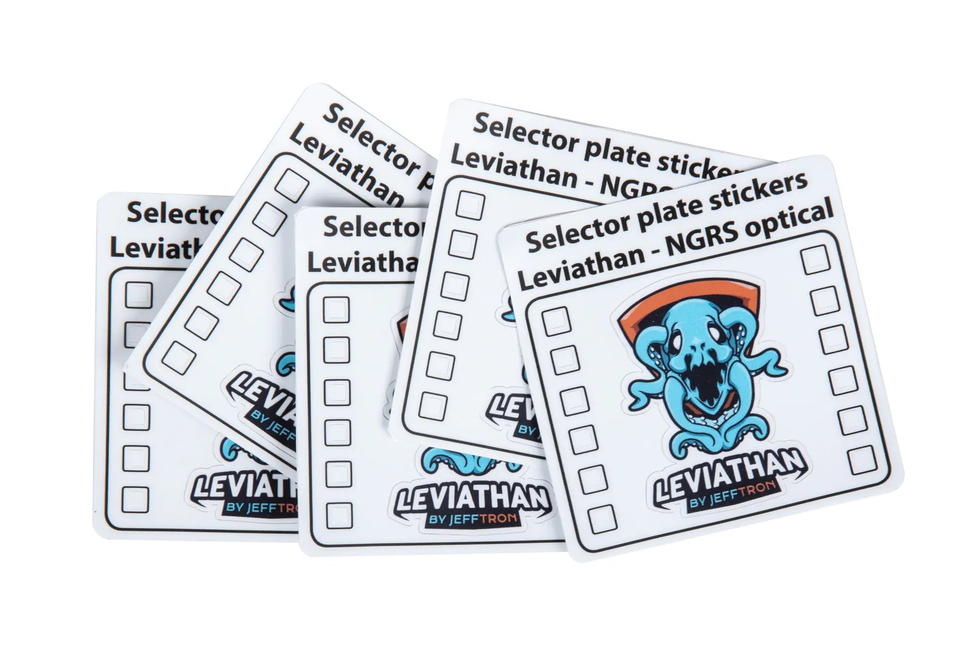 Jefftron Leviathan NGRS Optical ETU selector sticker set