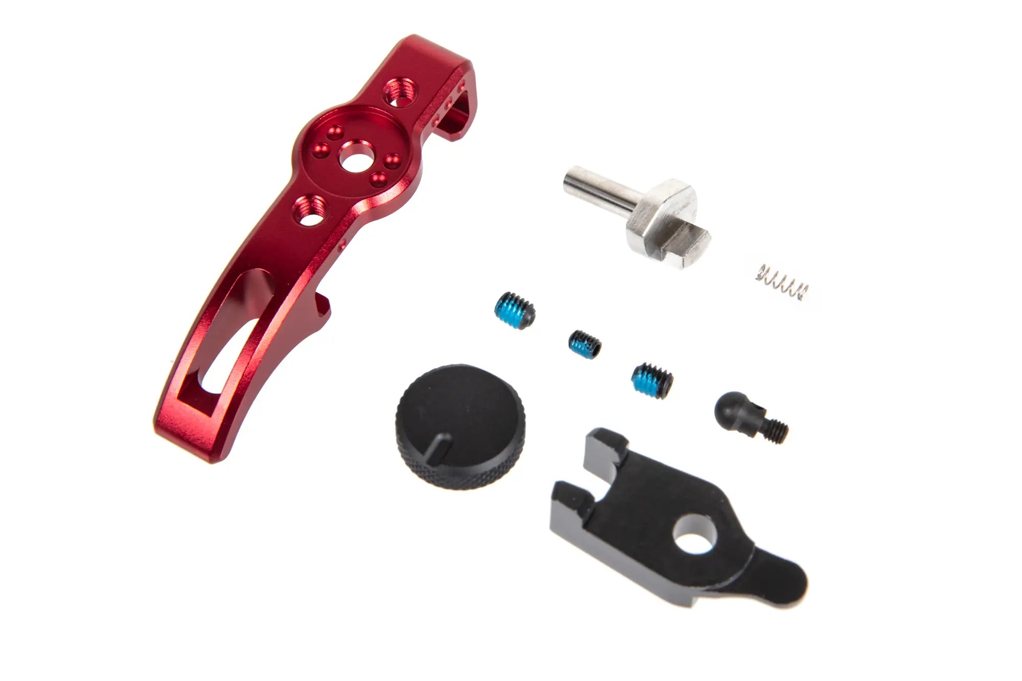 TTI Airsoft enlarged reloading lever with fire selector for AAP01 Red-1