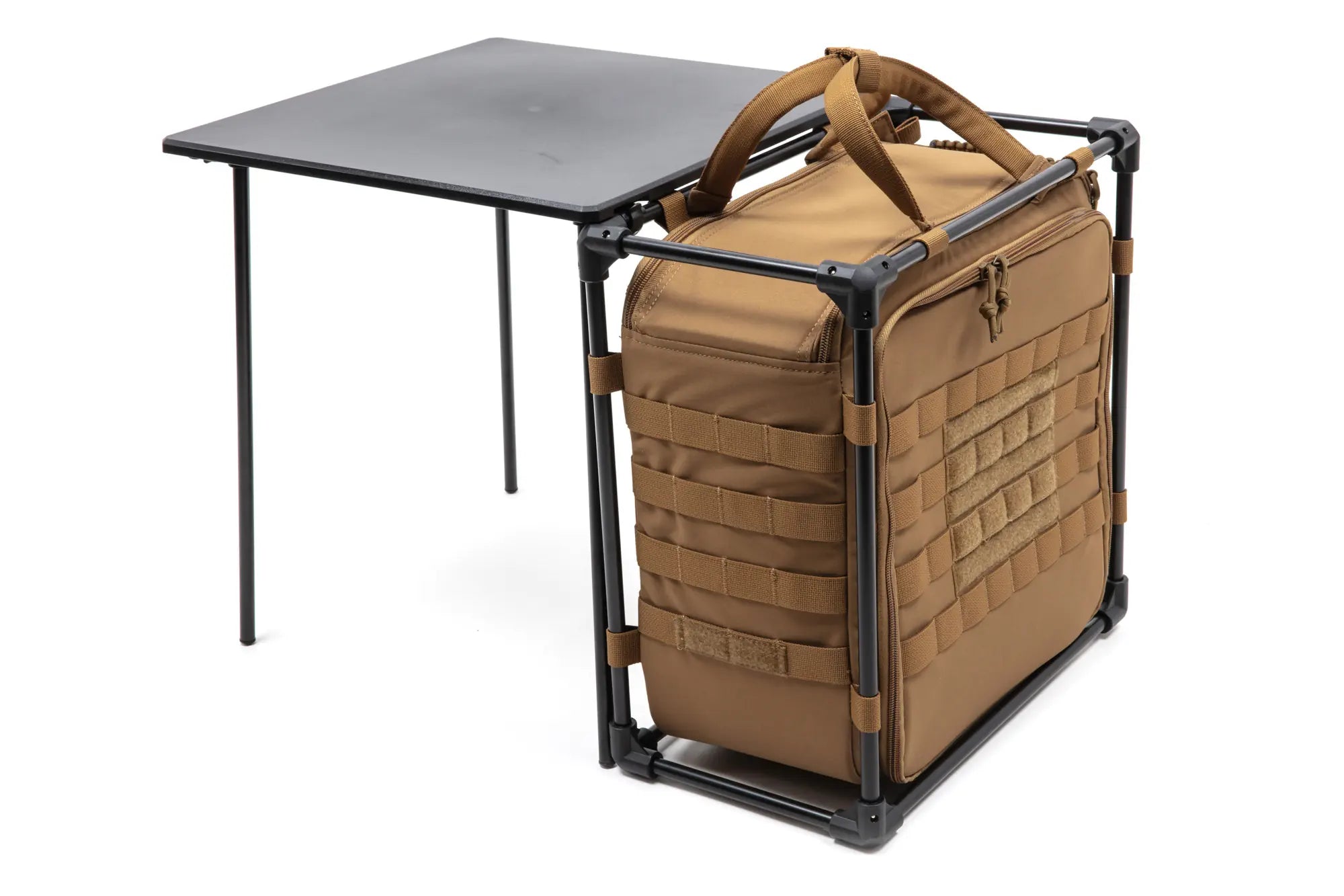 Wosport folding hiking table Coyote Brown-1