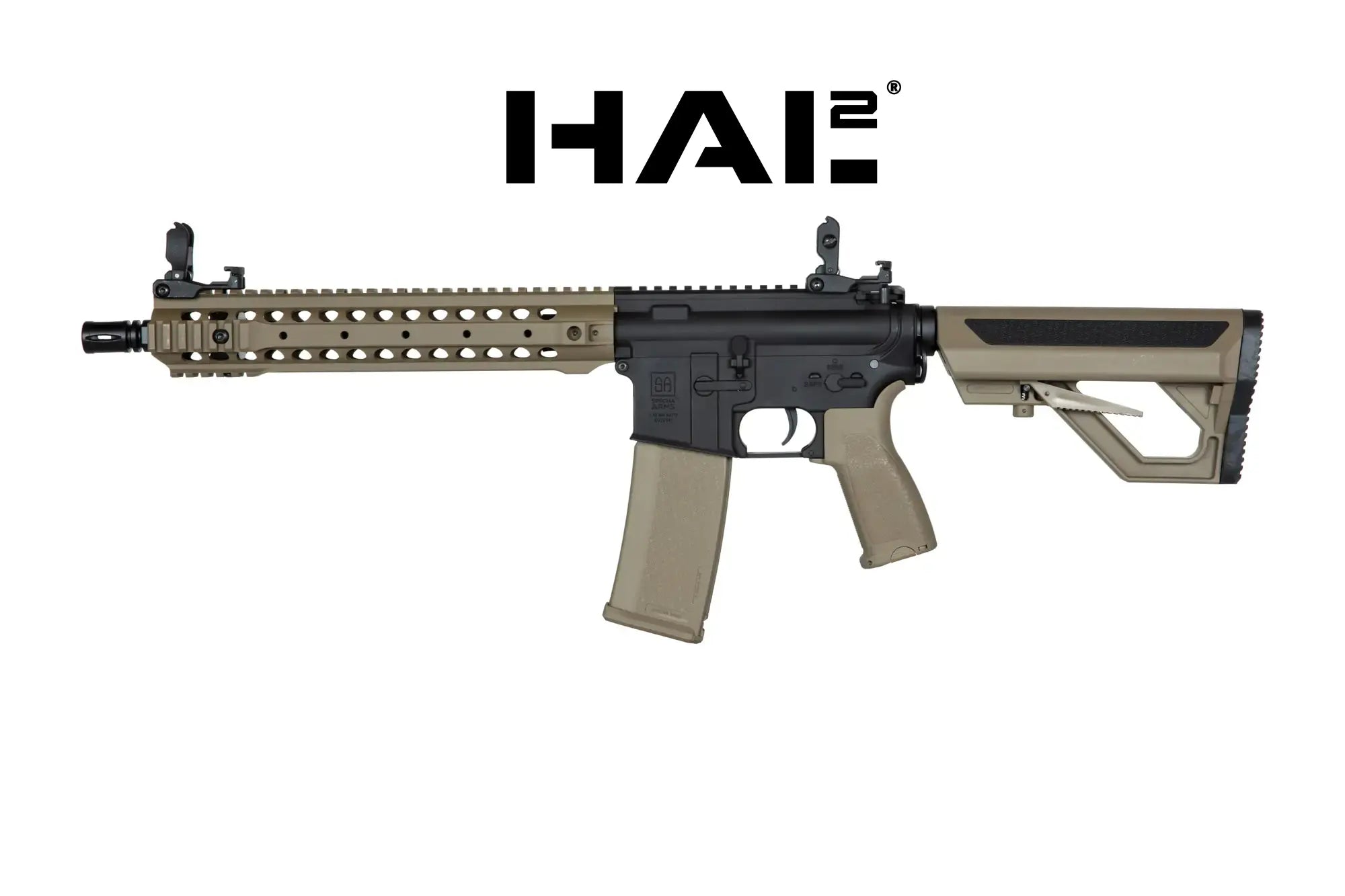 SA-E06 EDGE™ Heavy Ops Stock HAL2 ™ Half Tan Carbine Replica-4