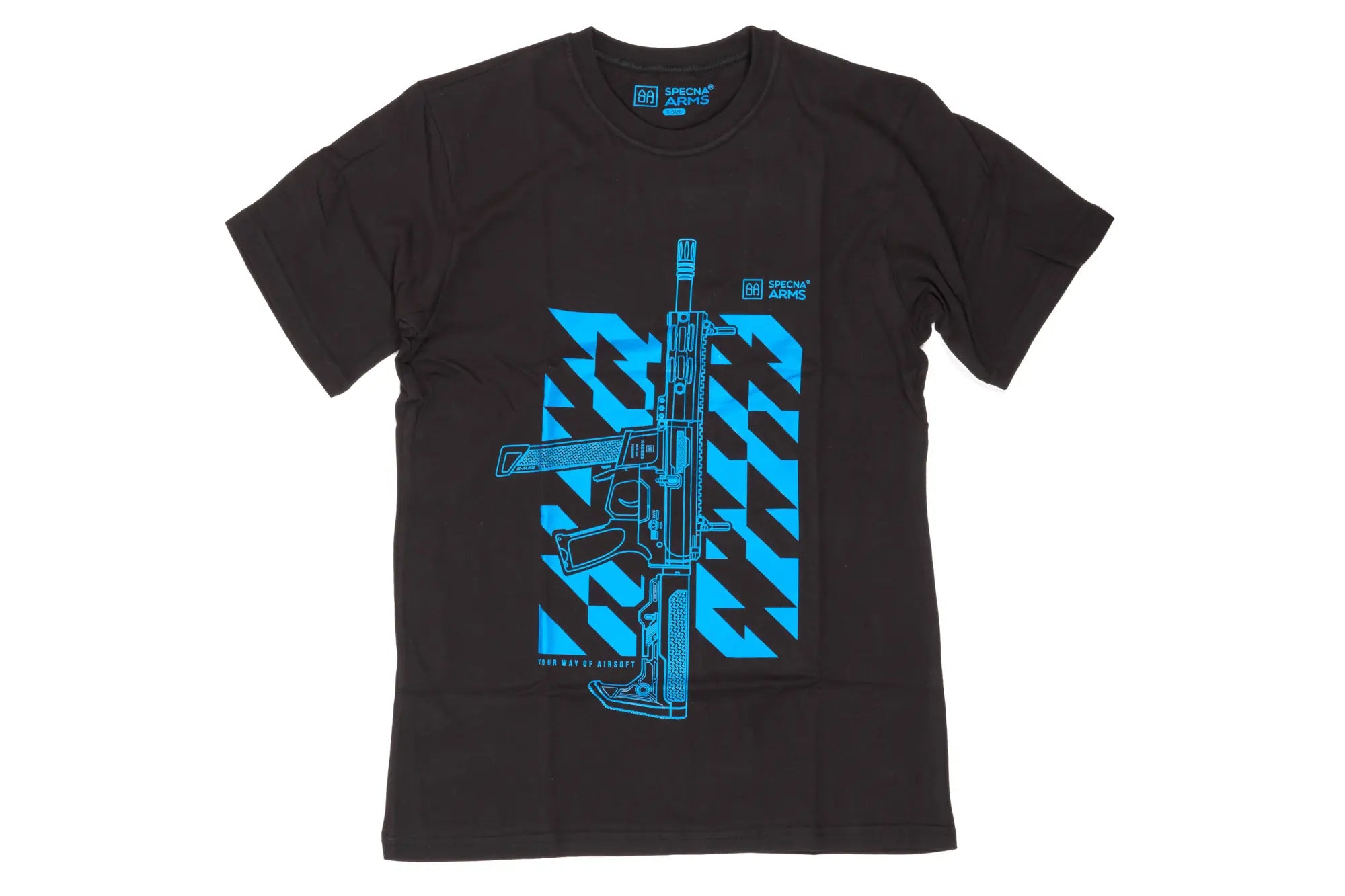 Specna Arms Flex X-Series Your Way Of Airsoft T-Shirt 05 Black