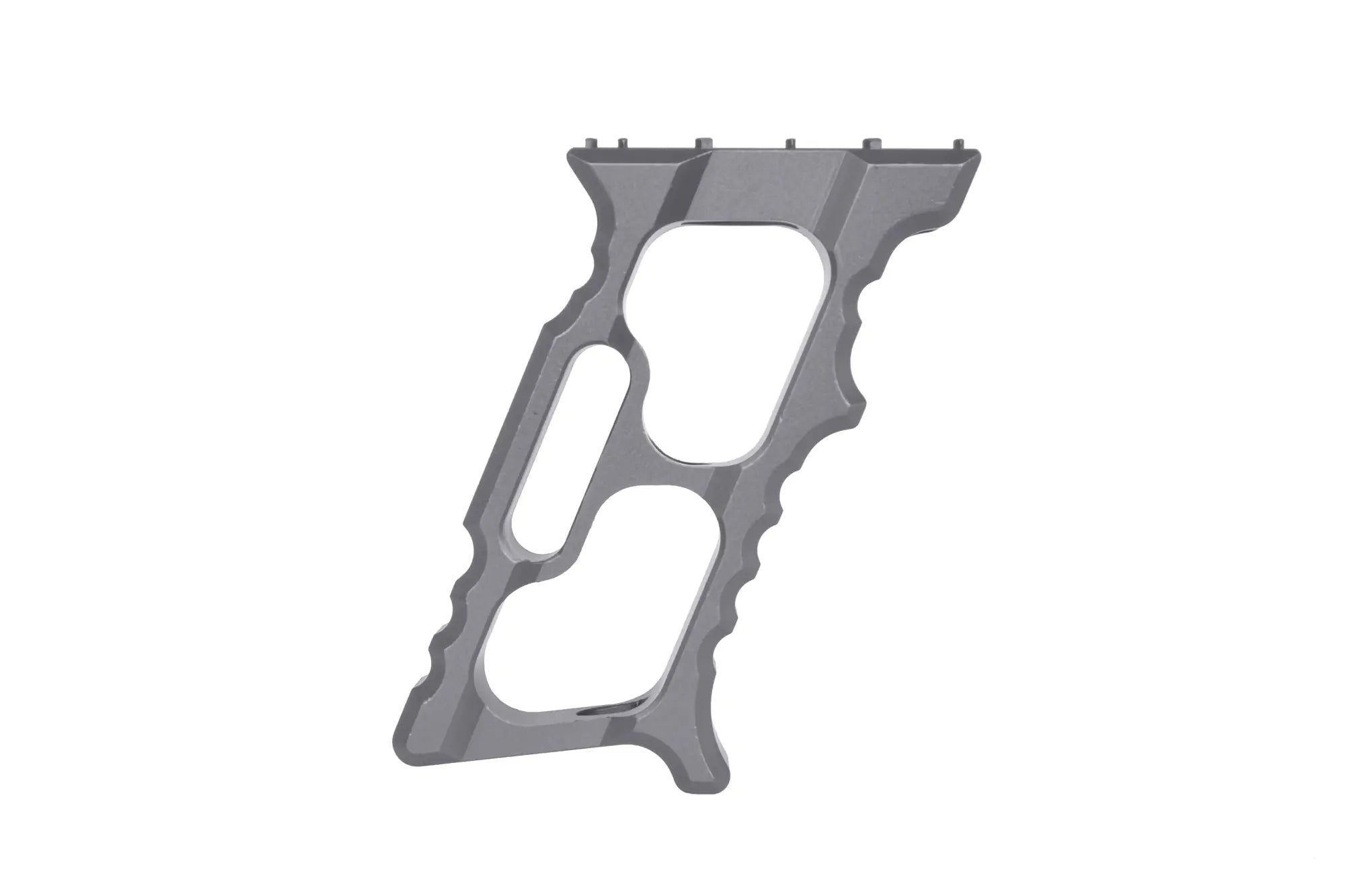 Aluminium angle grip TD Minivert for KeyMod/M-LOK Grey-2