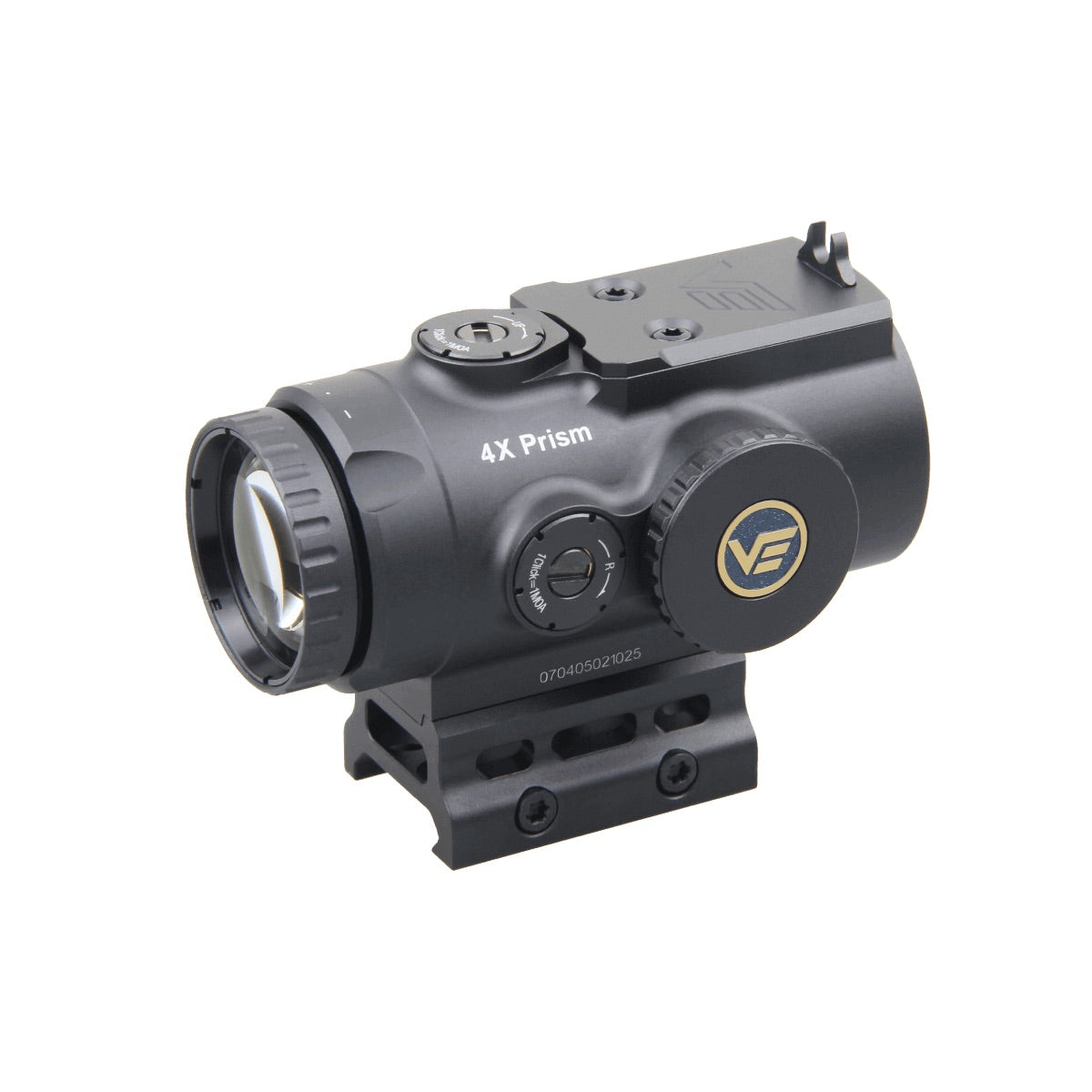 VO PARAGON 4×24 MINI Prism Scope with RUM(TM) HC Mount – Black