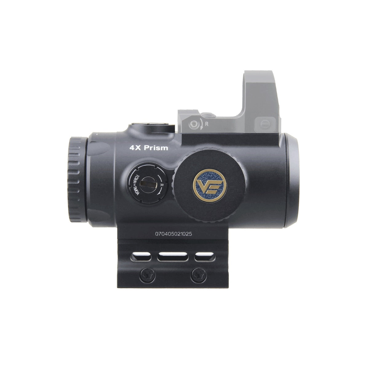 VO PARAGON 4×24 MINI Prism Scope with RUM(TM) HC Mount – Black