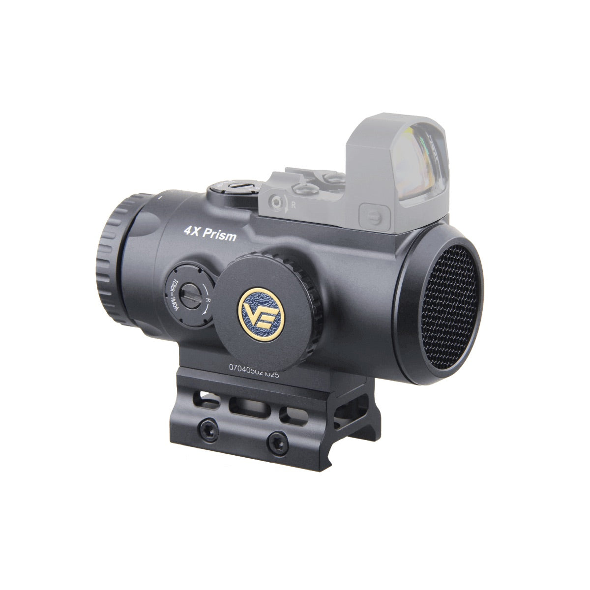 VO PARAGON 4×24 MINI Prism Scope with RUM(TM) HC Mount – Black