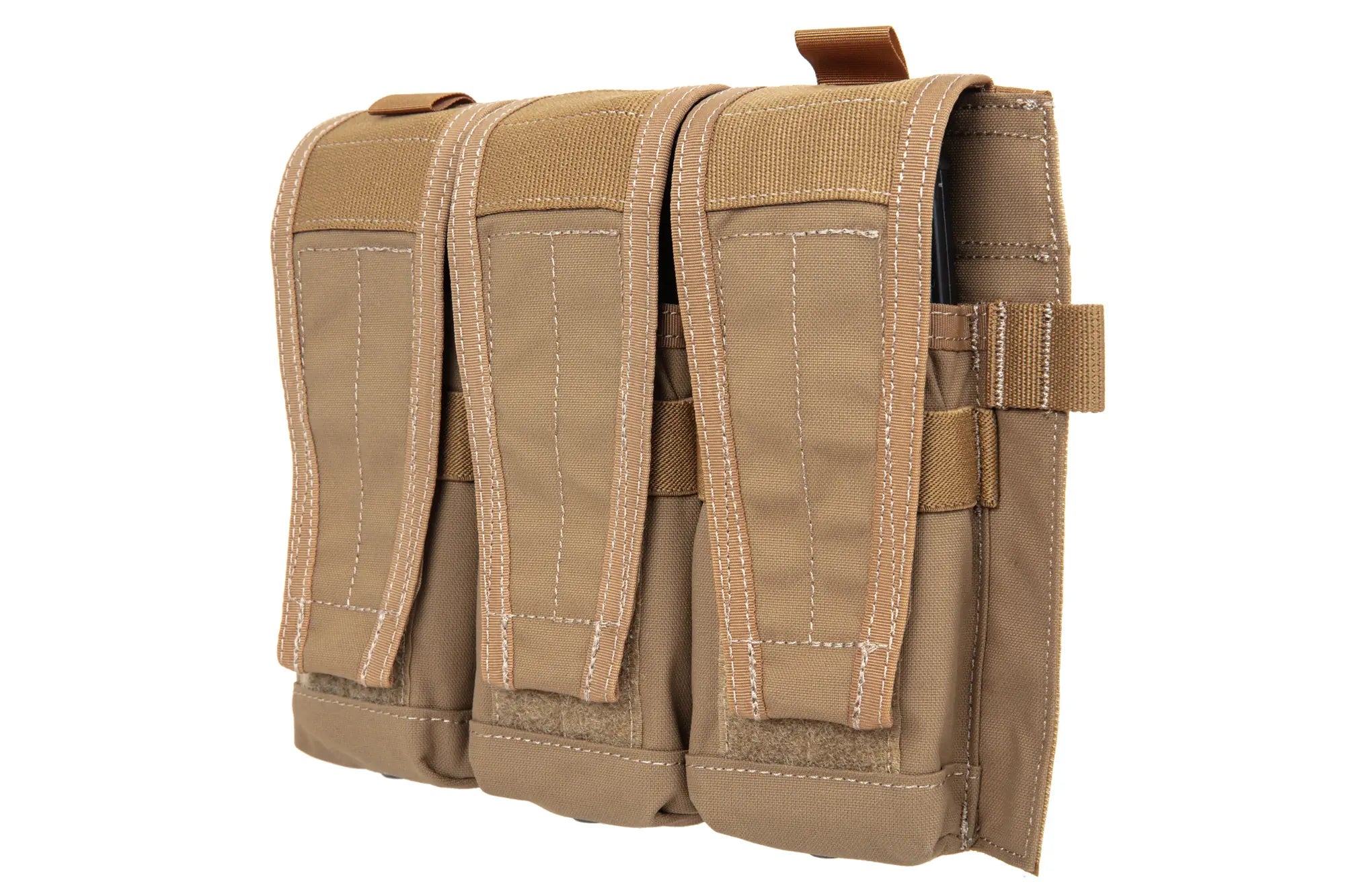 Panel Ładownica Ape Force Gear na 3 magazynki M4/M16 Coyote Brown-2