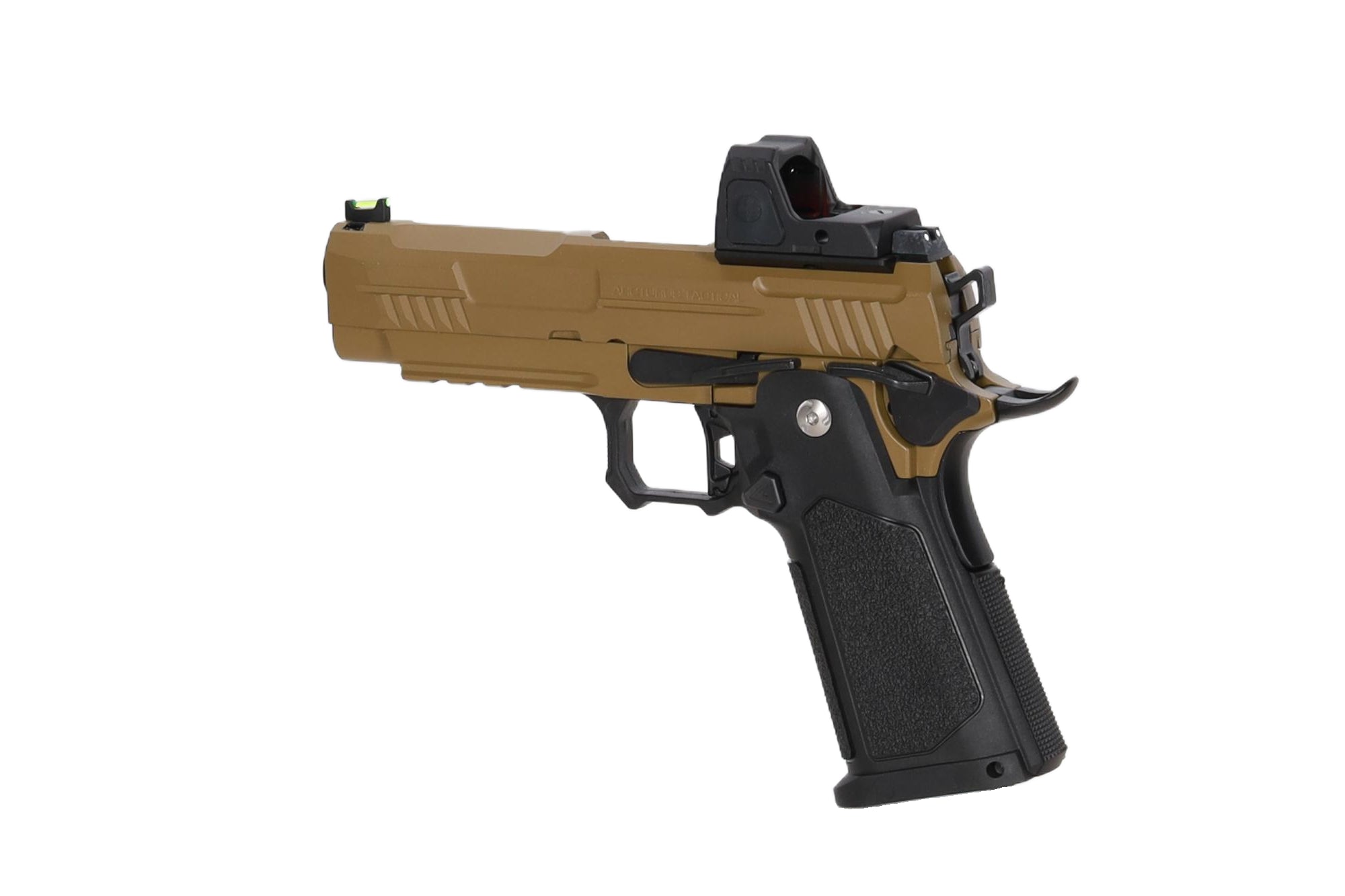 Vanguard 4.3" Hi-Capa GBB + red dot sight Half-Tan