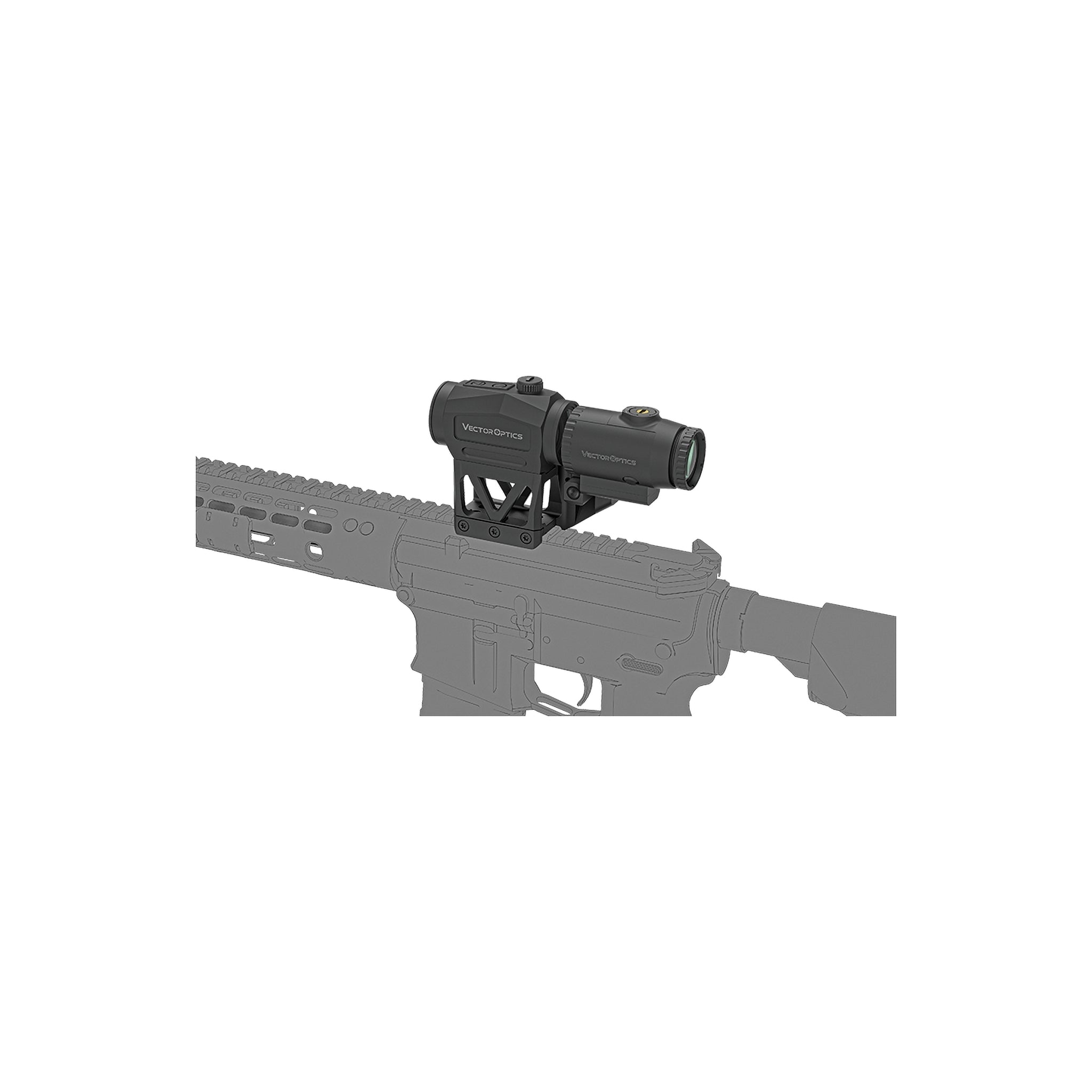 VO Set SCRAPPER 1×29 Red Dot and PARAGON 3× Magnifier with FTS Mount