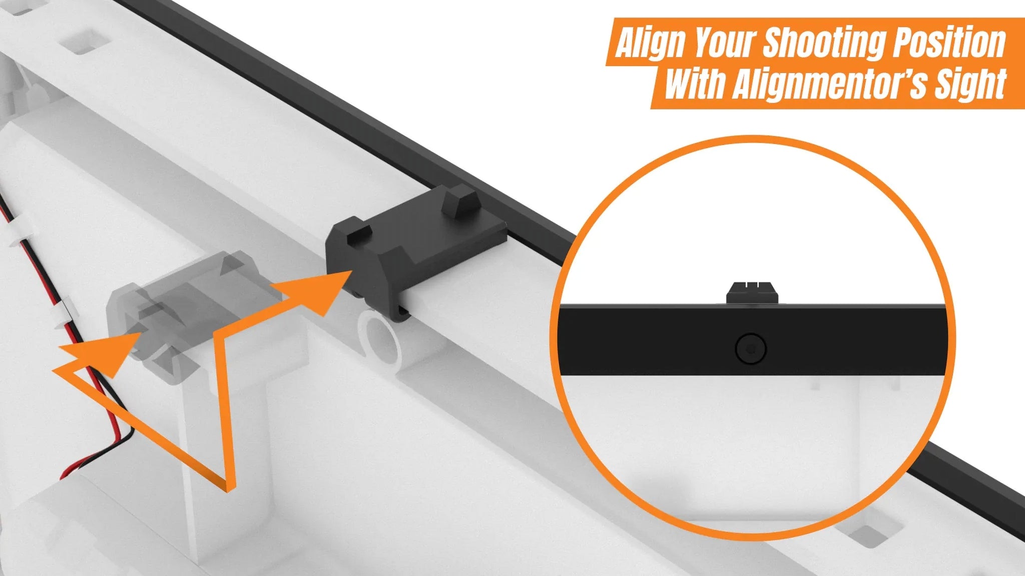 AceTech ALIGNMENTOR Electronic Smart Airsoft Target (26 × 21 cm)