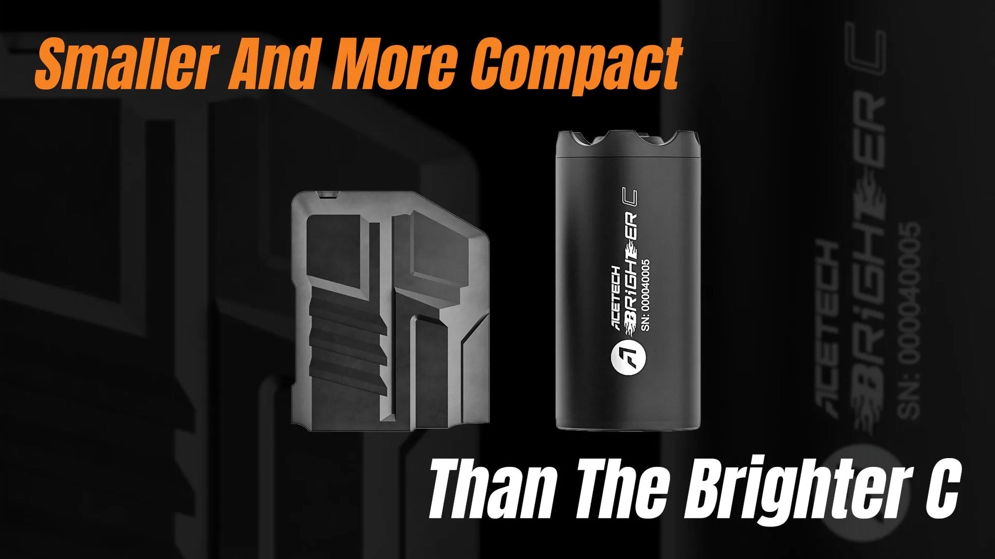 AceTech QUADRA S (Bifrost) Tracer Unit Compensator – Black