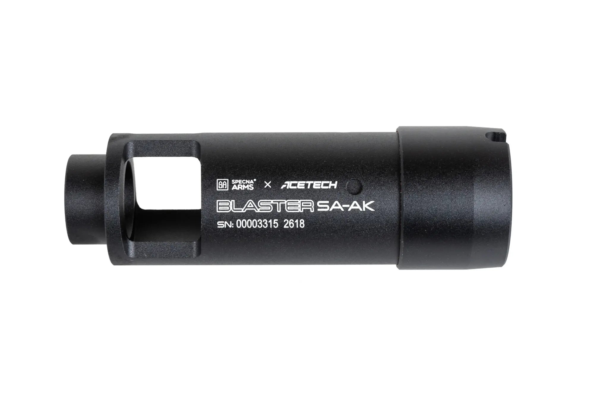 Tracer Specna Arms x AceTech Blaster SA-AK v1 suppressor Black-1