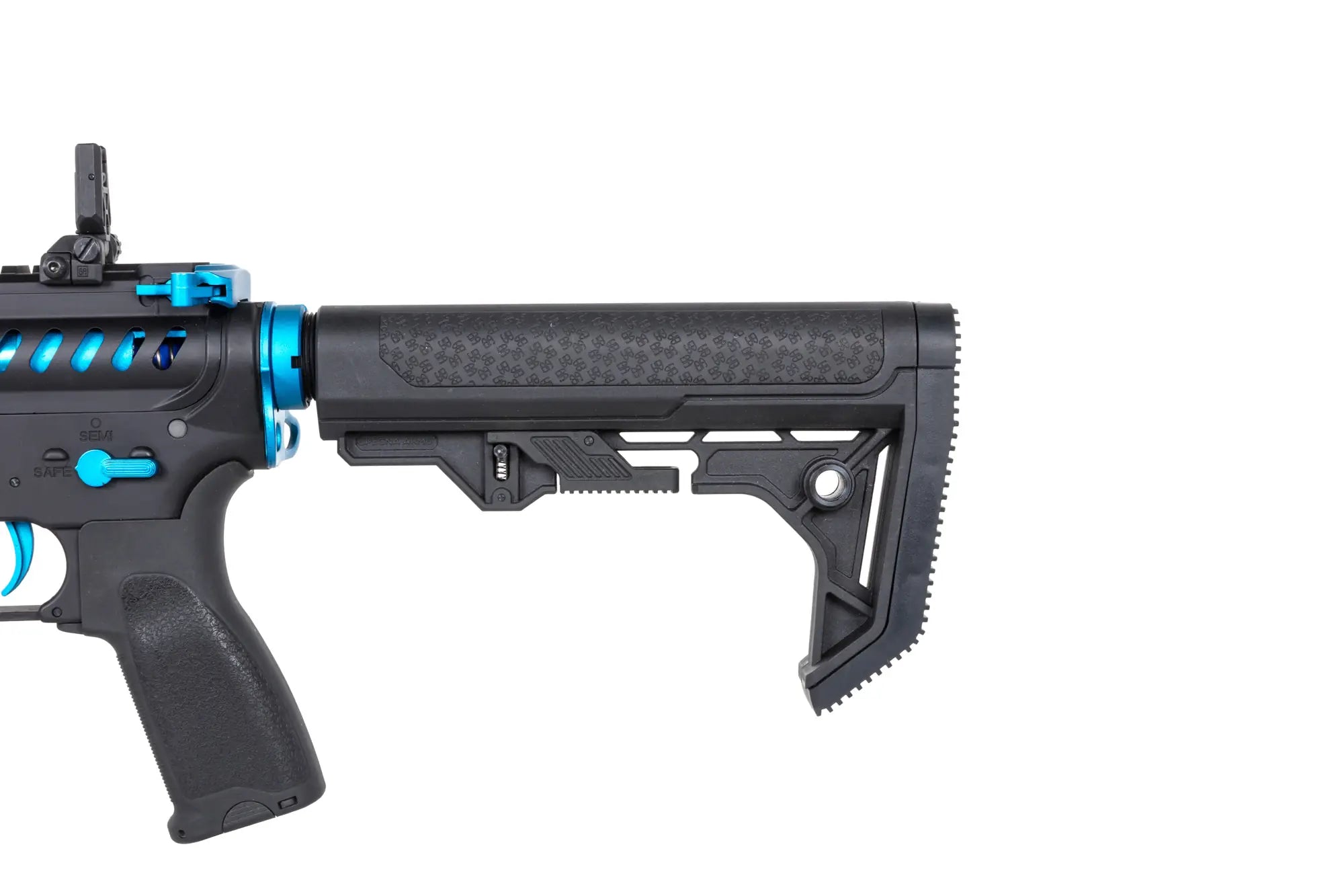 Specna Arms SA-E39-L EDGE™ Light Ops Stock GATE X-ASR Blue airsoft Carbine-9