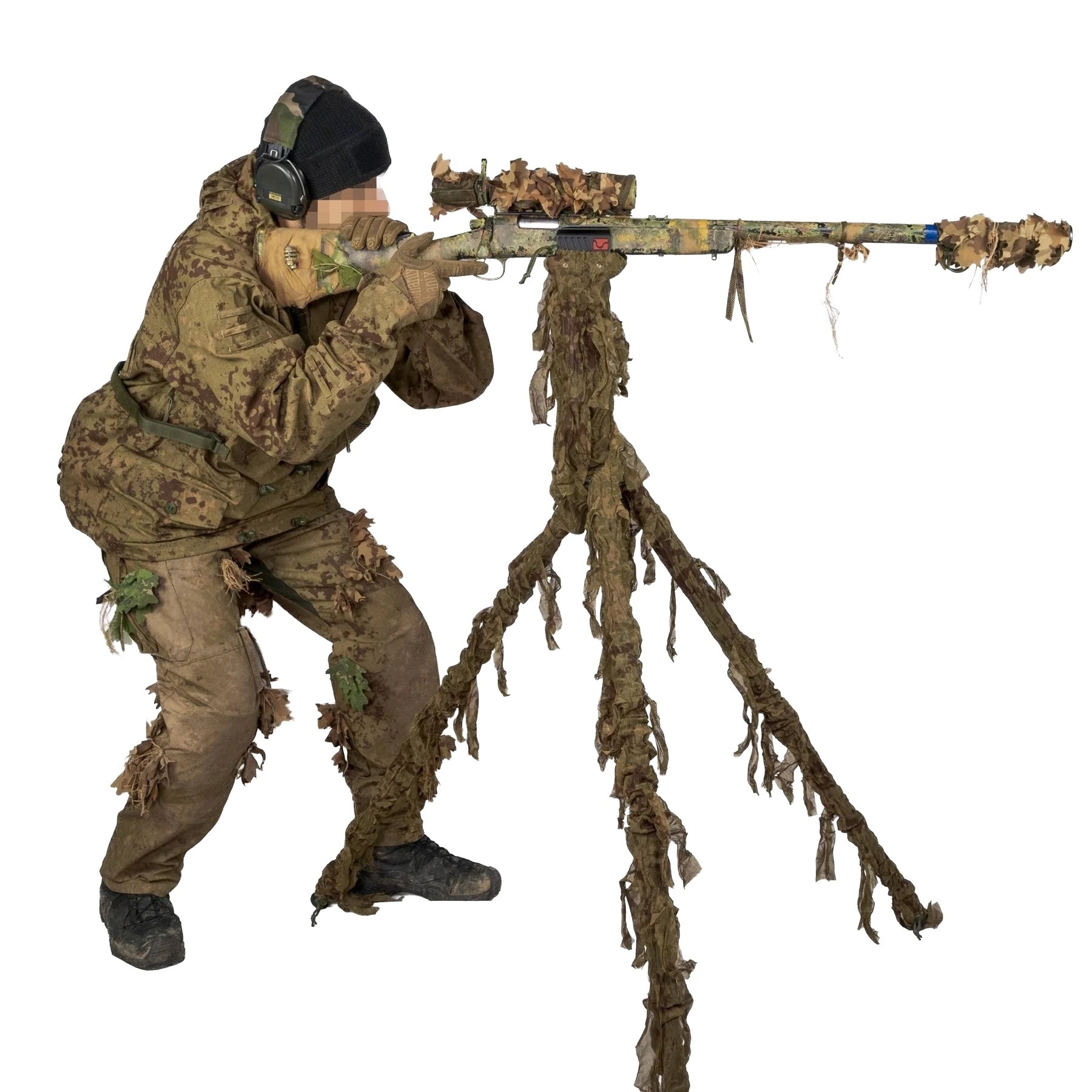 KMCS Camouflage Tripod Cover – Green