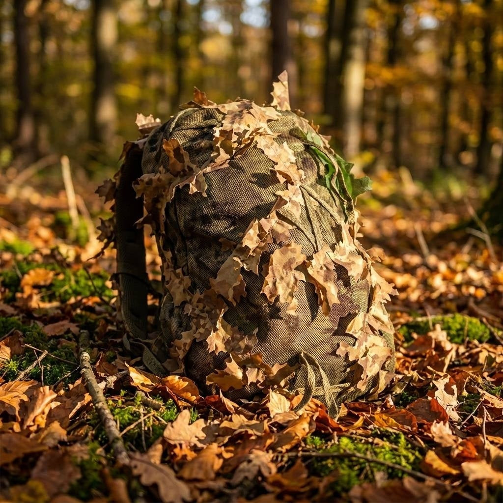 KMCS Pack Cover with 3D Leaves (XL) – Next-Gen Green