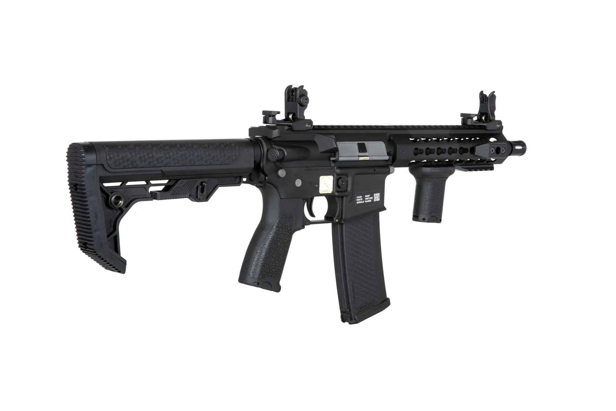 Specna Arms SA-E08 EDGE™ Kestrel™ ETU 1.14 J Light Ops Stock airsoft rifle Black-7
