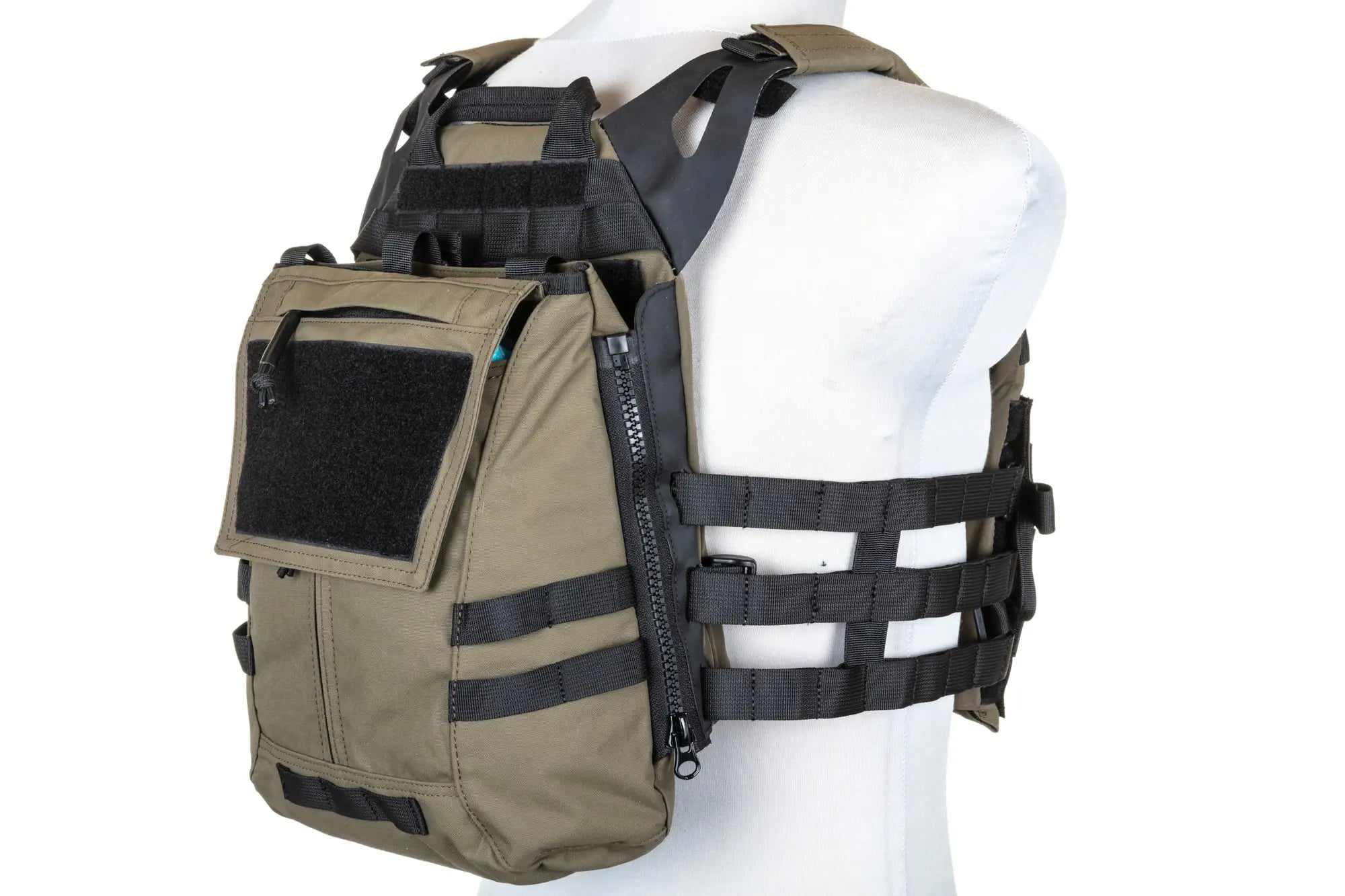 Plate Carrier + assault panel Ranger Green