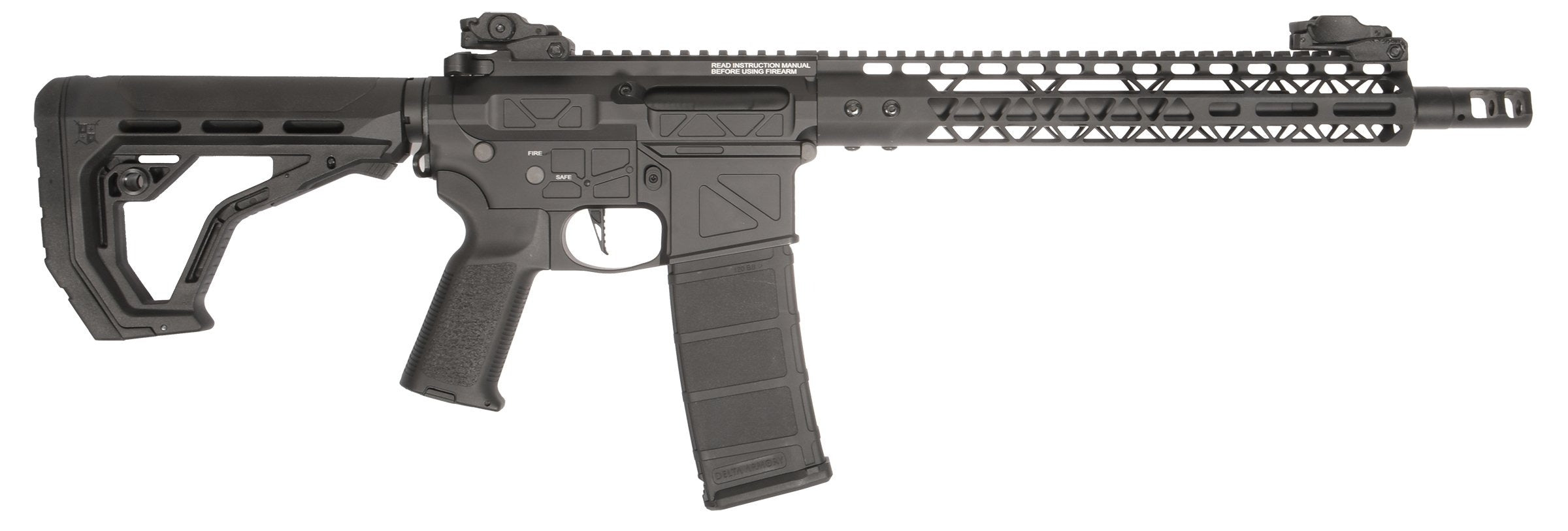 Delta Armory GP FREYA R15 Skeleton M-LOK 13" Gen2 – Black