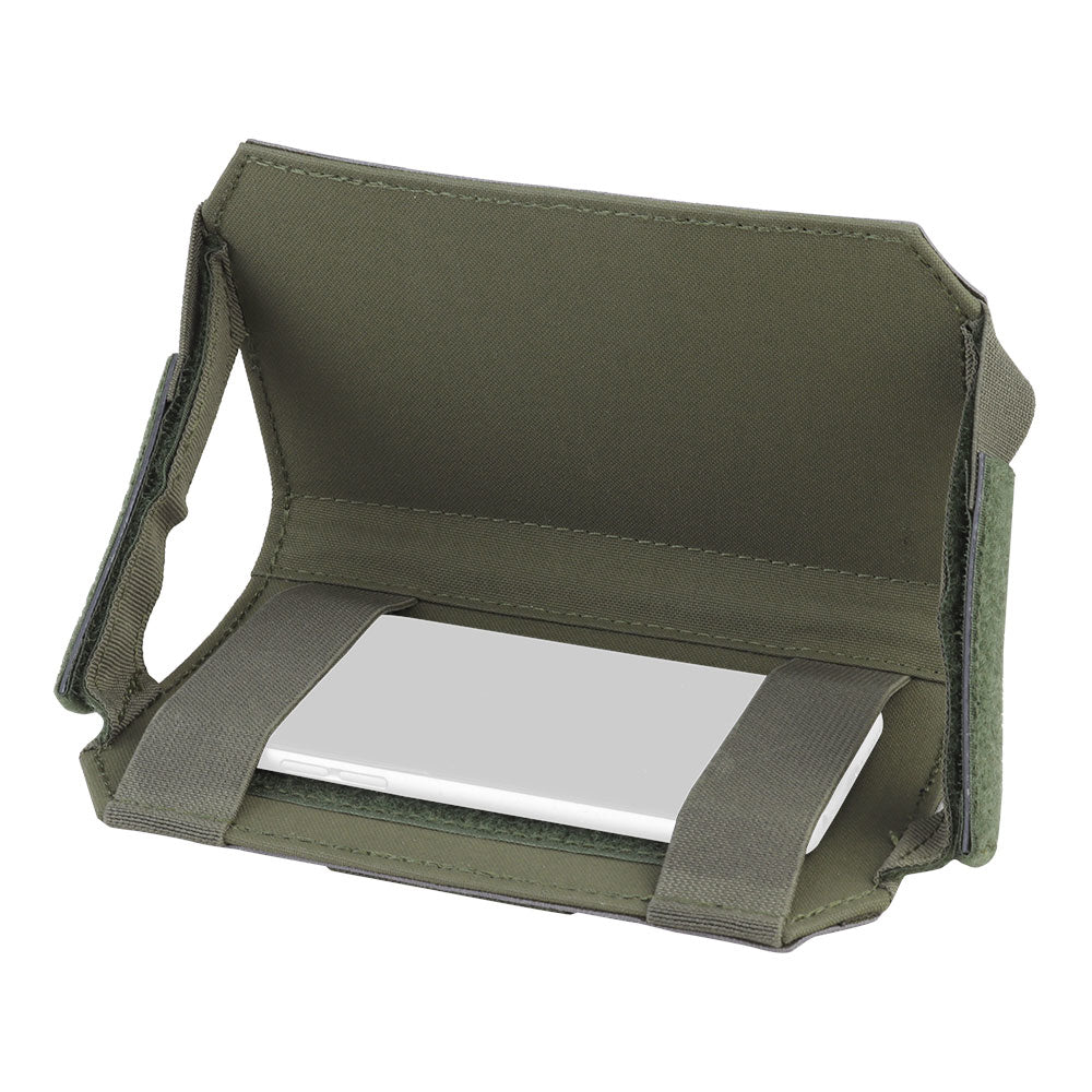 Wosport Tactical Phone Pouch in Ranger Green with a foldable handle-2