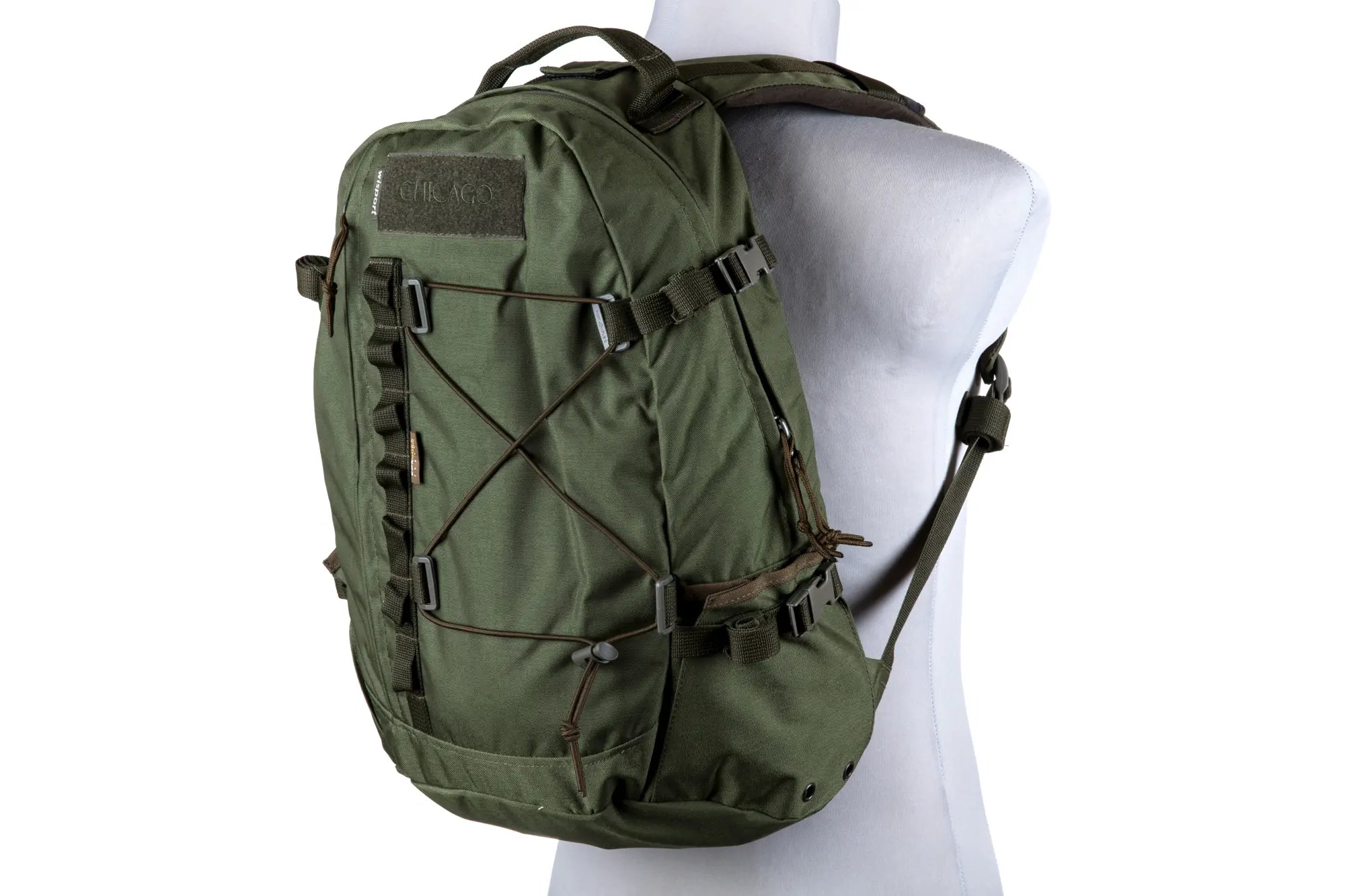 Chicago backpack 25L Olive green-3