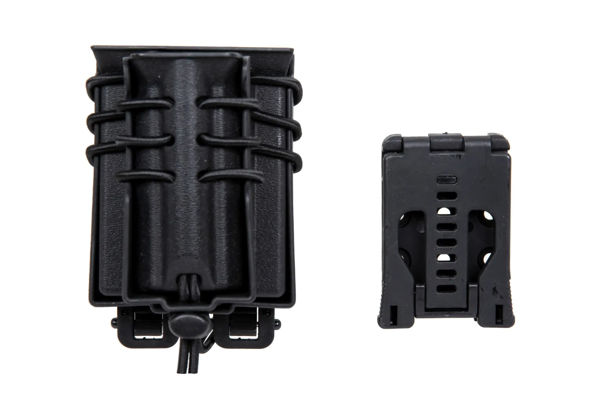 Carrier for 2 M4/M16 and 9mm magazines Wosport Urban Assault Quick Pull Black-1