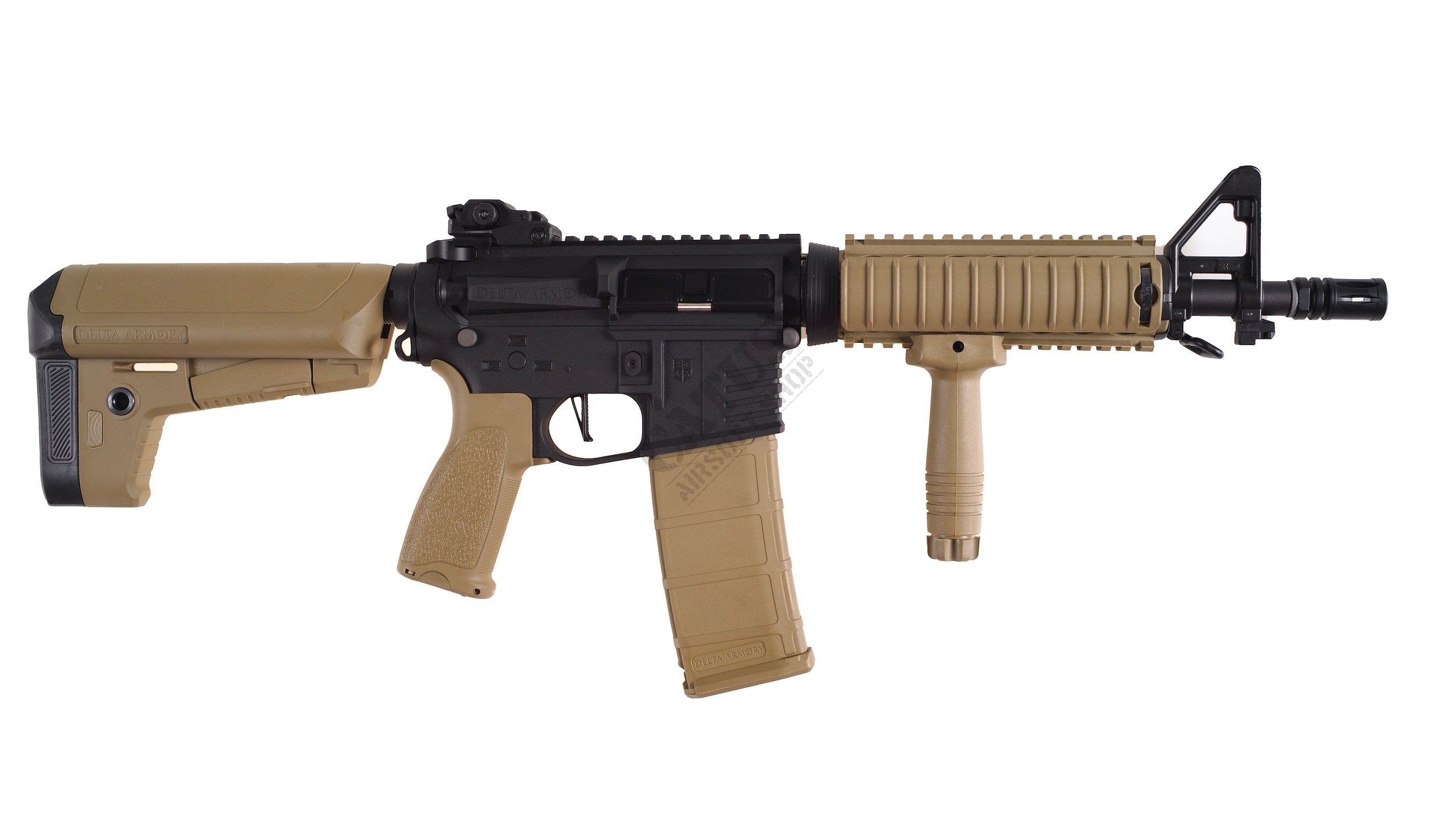Delta Armory M4 / AR15 CQB-R CHARLIE – Black / Tan