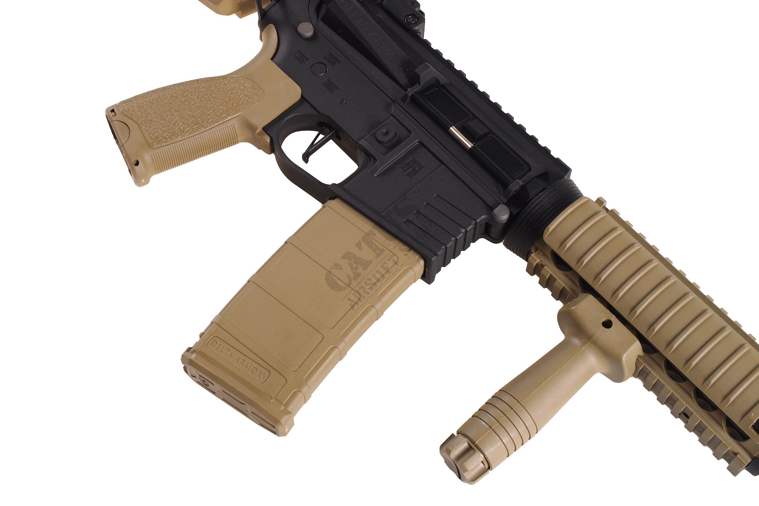 Delta Armory M4 / AR15 CQB-R CHARLIE – Black / Tan