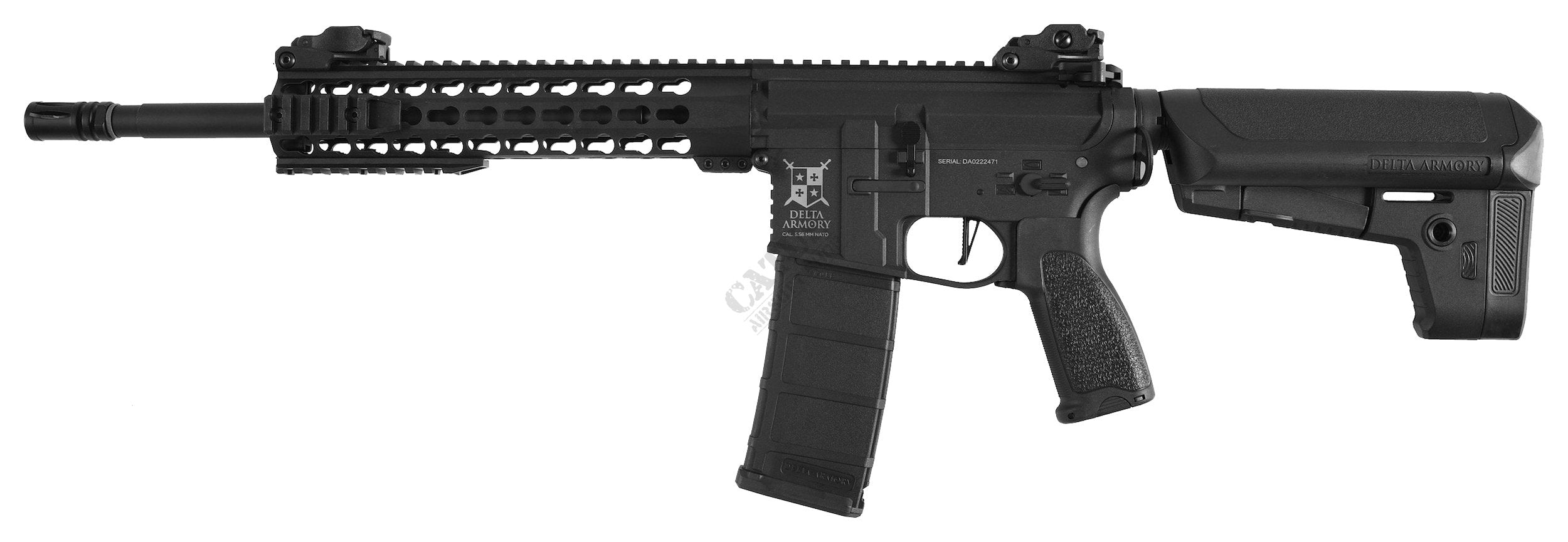Delta Armory M4 / AR15 KeyMod 10" CHARLIE – Black