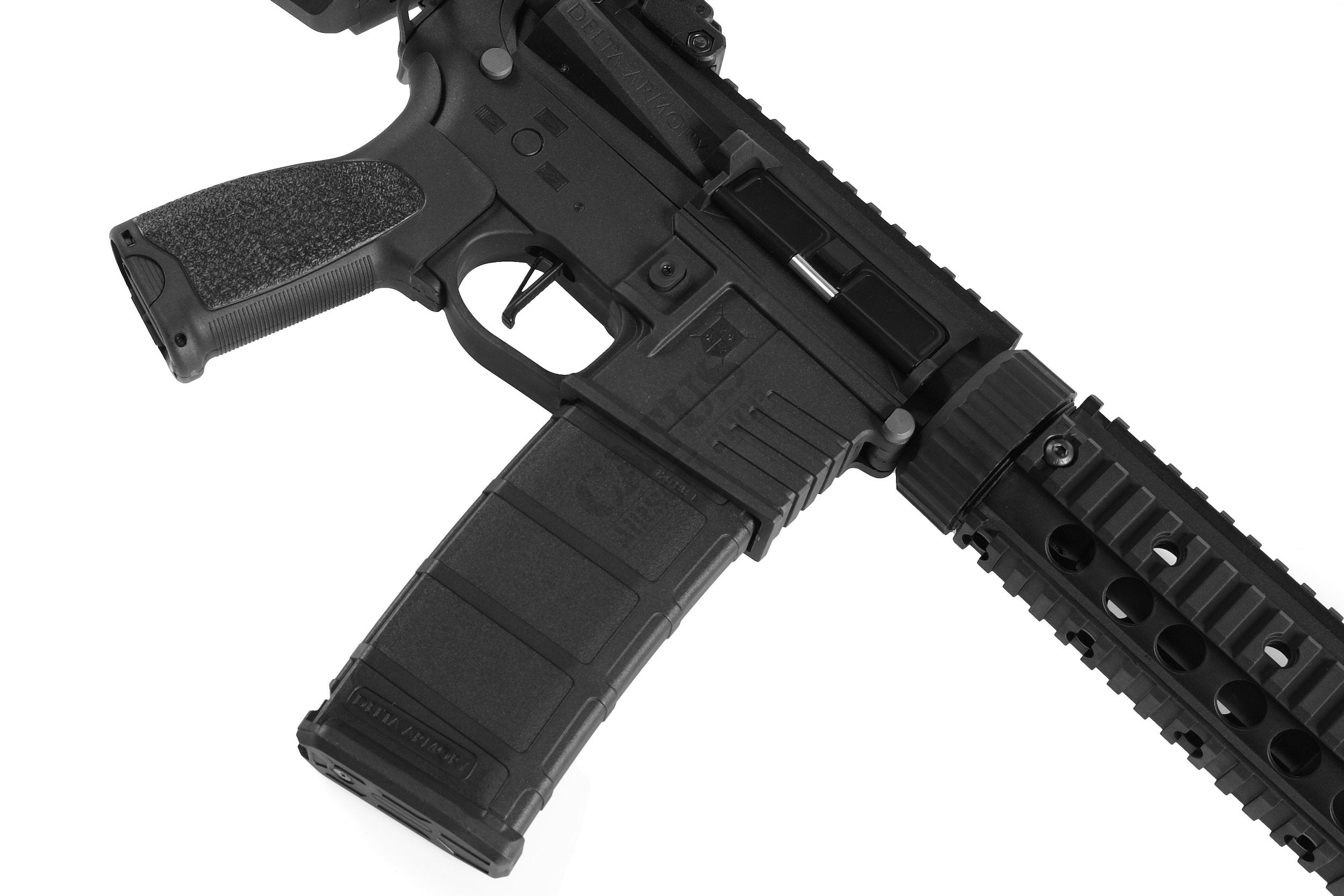 Delta Armory M4 / AR15 SilentOps RIS 7" CHARLIE – Black