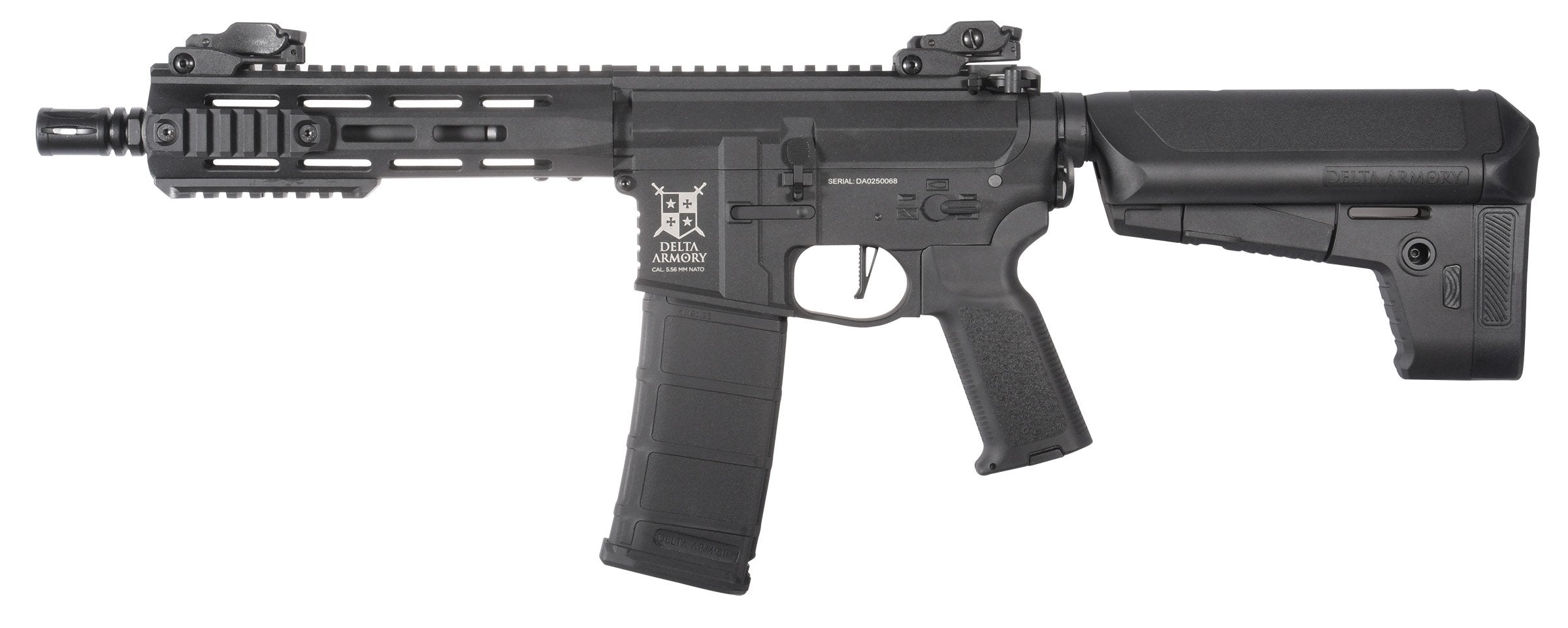 Delta Armory M4 / AR15 M-LOK 8" CHARLIE – Black