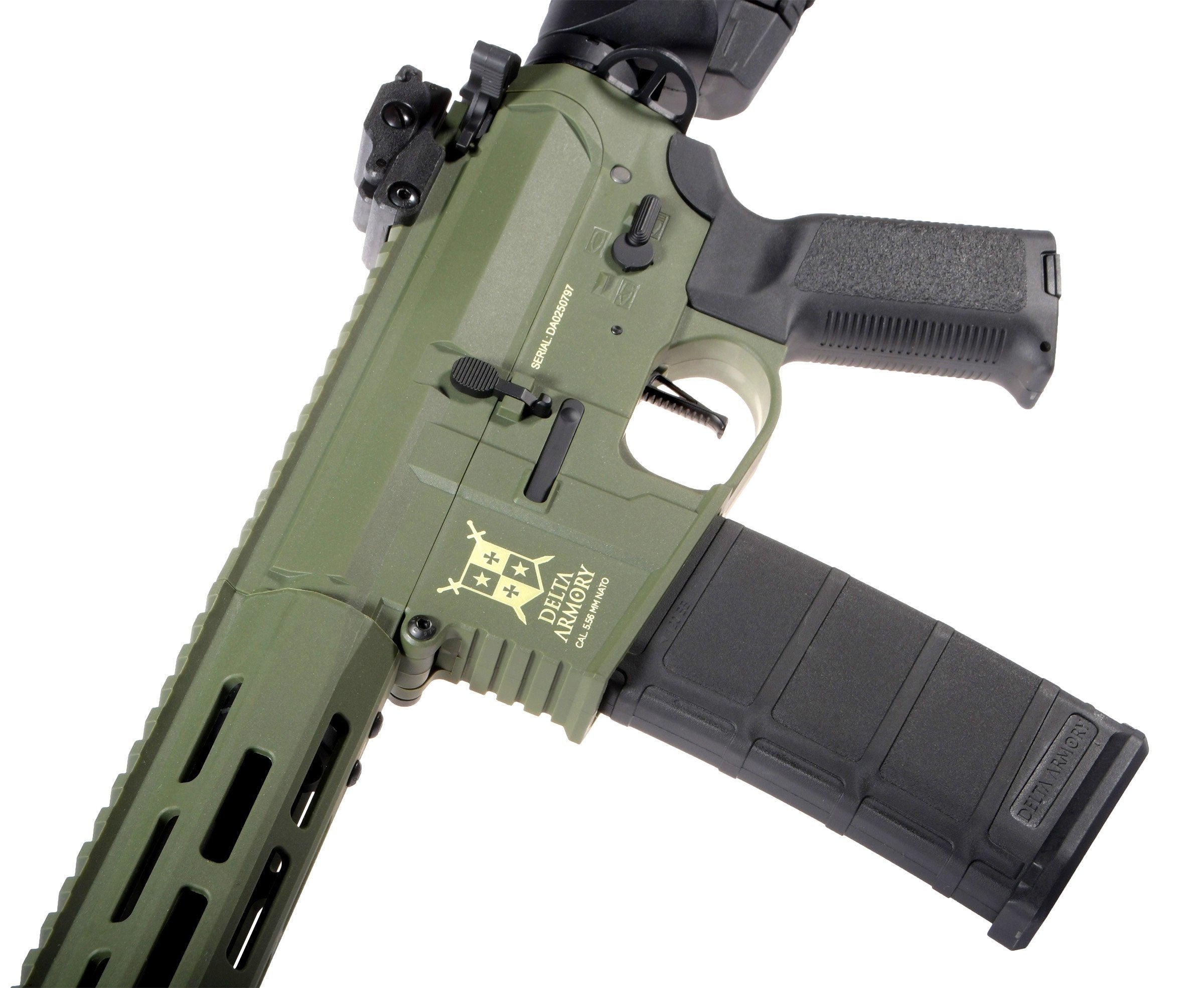 Delta Armory M4 / AR15 M-LOK 8" CHARLIE – Green