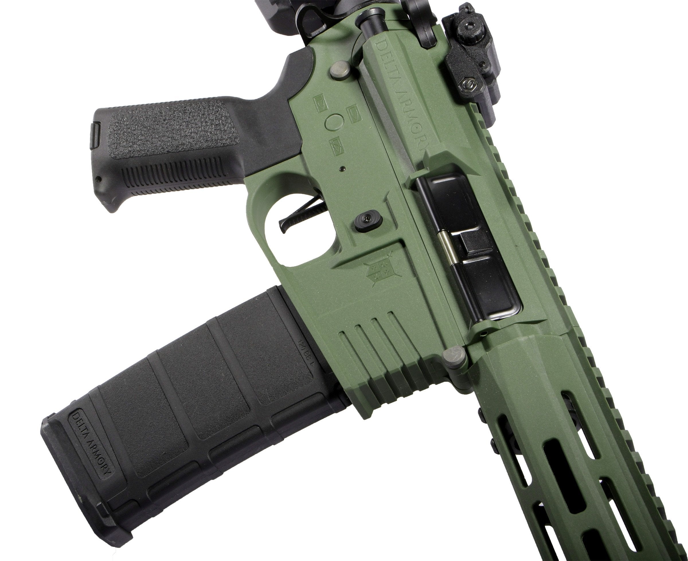 Delta Armory M4 / AR15 M-LOK 8" CHARLIE – Green