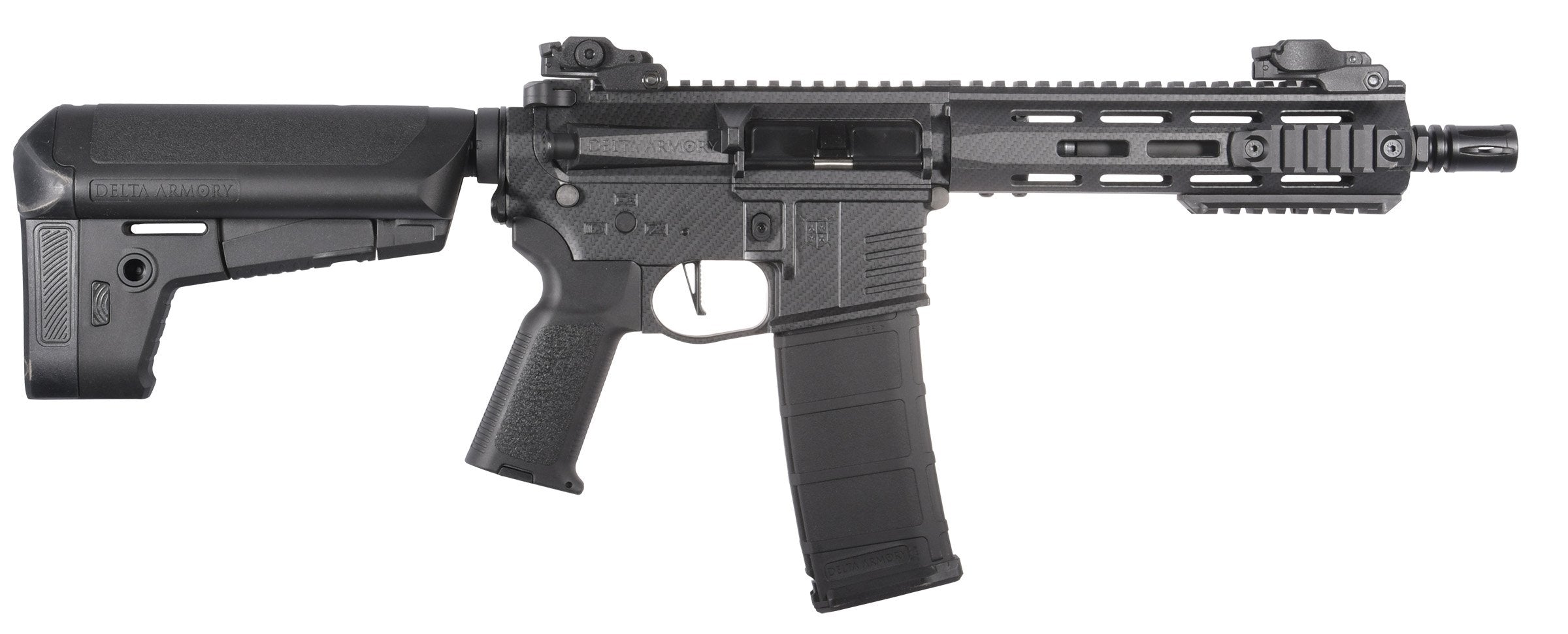 Delta Armory M4 / AR15 M-LOK 8" CHARLIE – Carbon