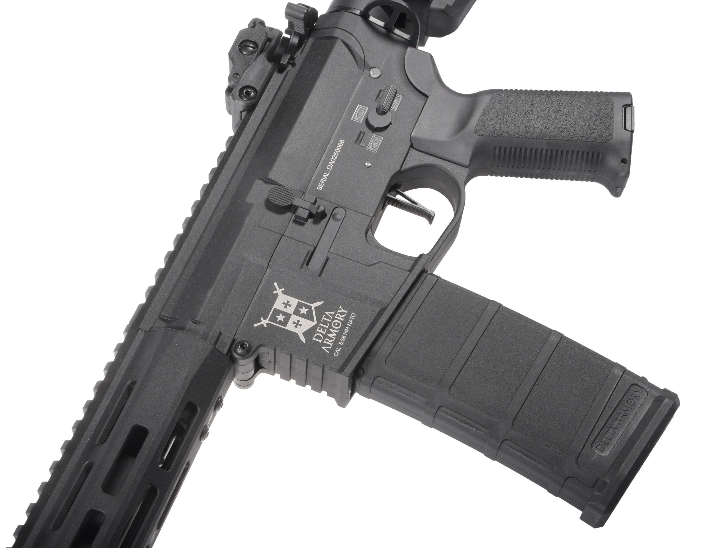Delta Armory M4 / AR15 M-LOK SilentOps 10" CHARLIE – Black